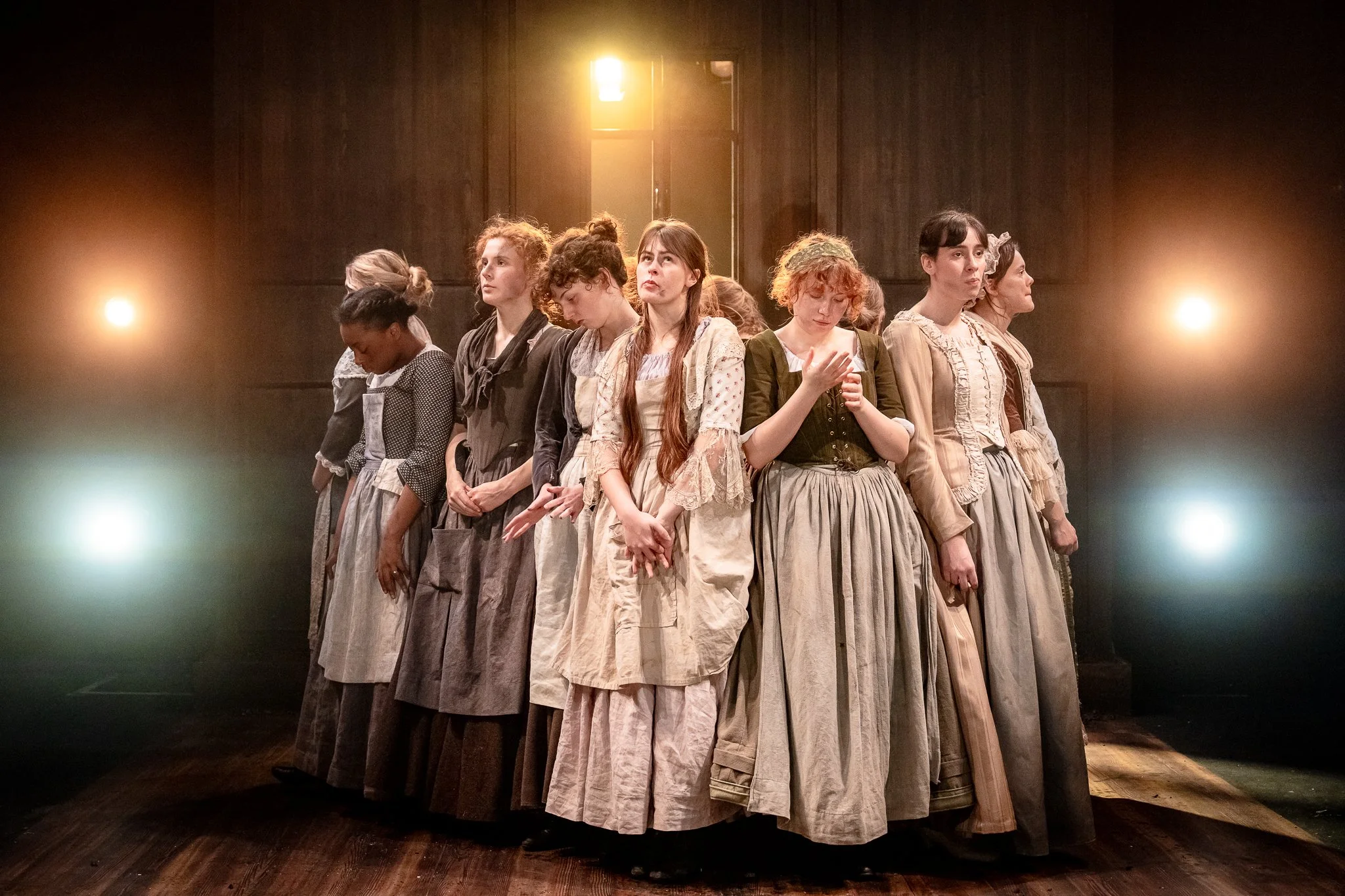 Hugo Dodsworth | Performance Design | The Welkin | Mountview Academy of Theatre Arts | December 2025 | Lighting Design by Hugo Dodsworth | Photography by Steve Gregson