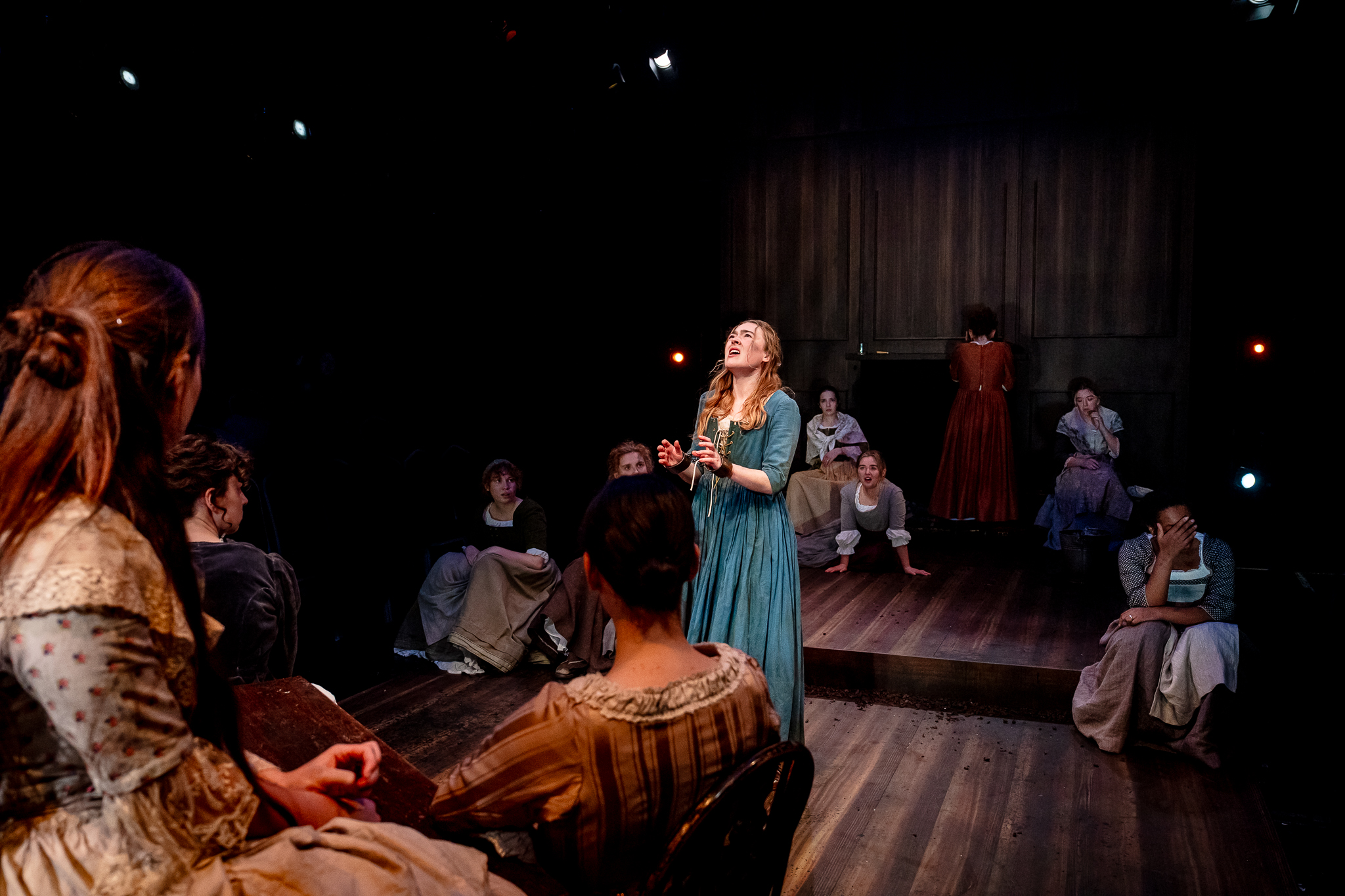 Hugo Dodsworth | Performance Design | The Welkin | Mountview Academy of Theatre Arts | December 2025 | Lighting Design by Hugo Dodsworth | Photography by Steve Gregson