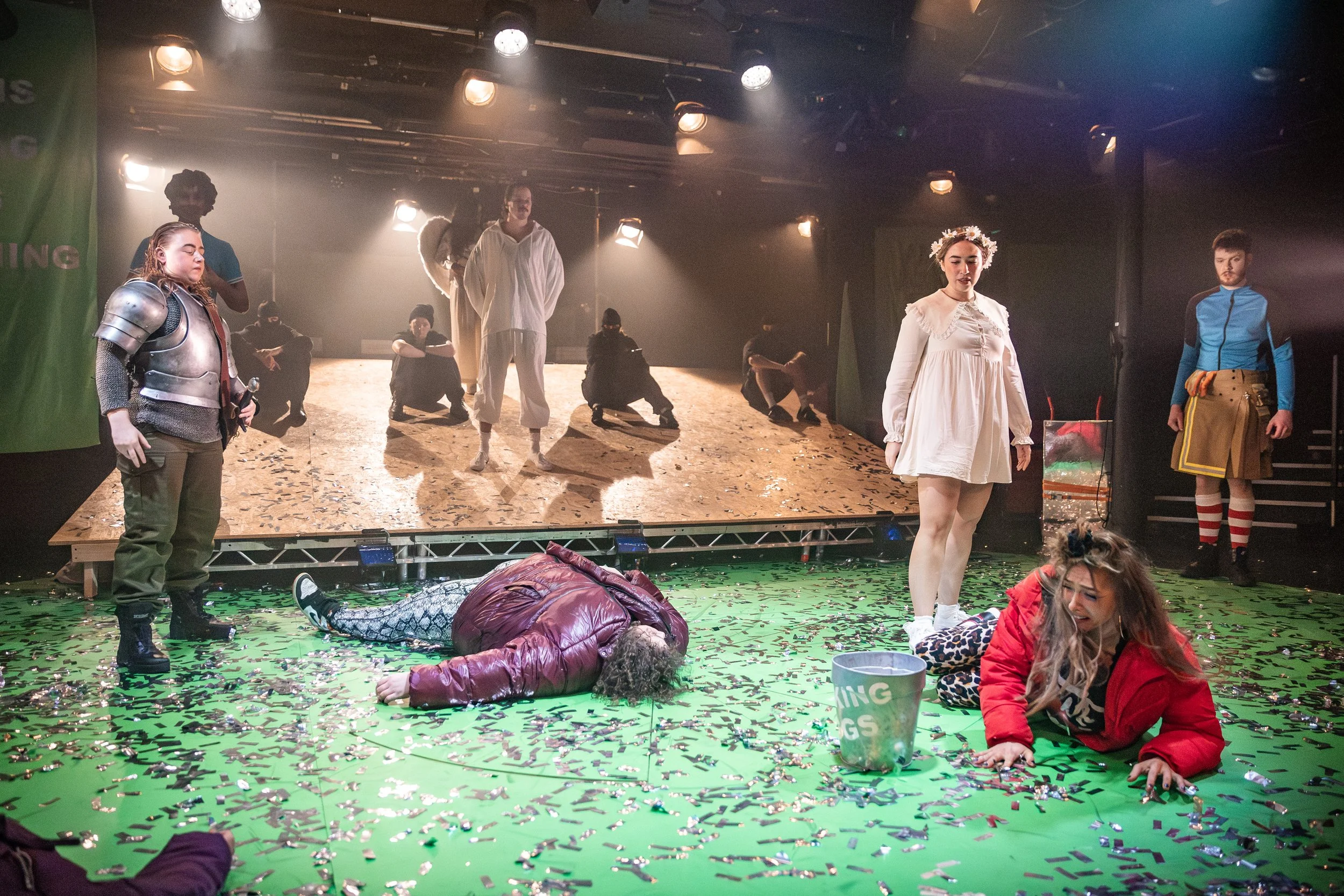 Hugo Dodsworth | Performance Design | A Fairy Story [Animal Farm] | Tobacco Factory Theatres | February 2026 | Lighting Design by Hugo Dodsworth | Photography by Craig Fuller