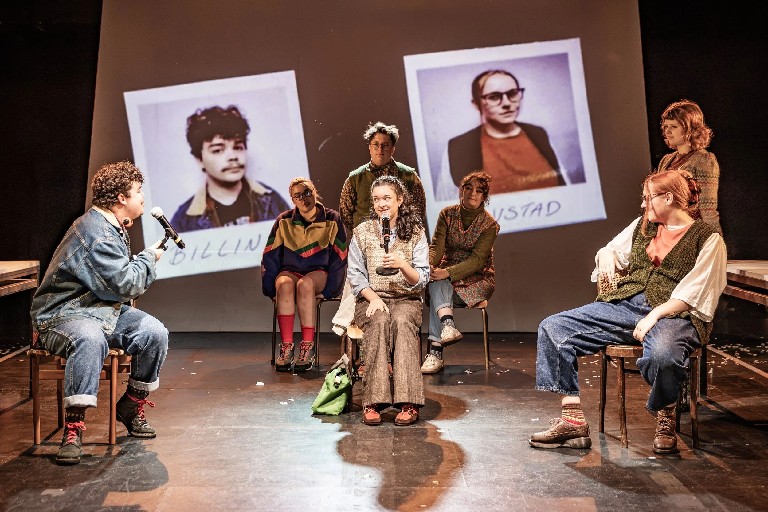 Hugo Dodsworth | Performance Design | ENEMY! | Tobacco Factory Theatres | July 2026 | Video Design by Hugo Dodsworth | Photography by Craig Fuller