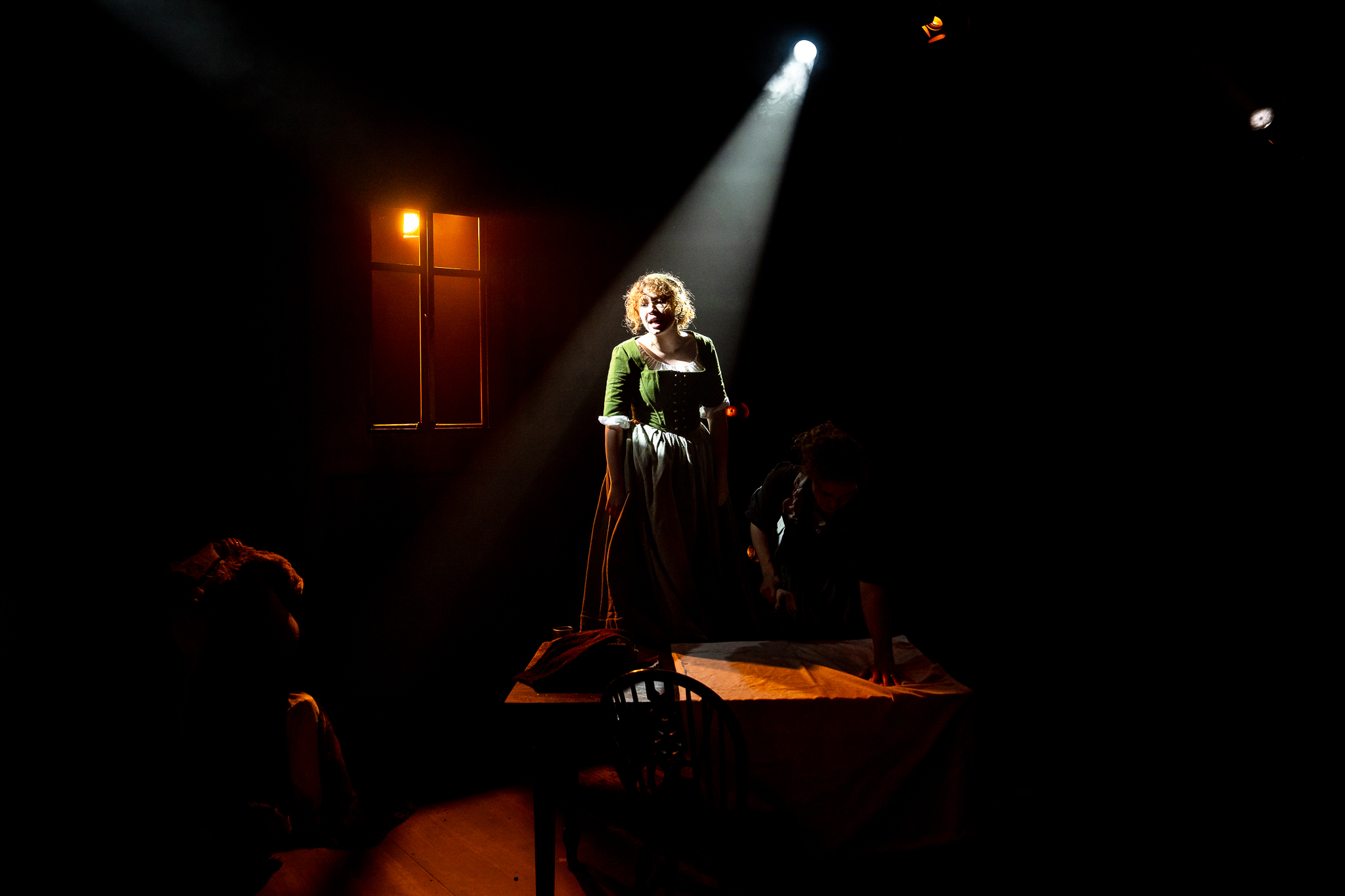 Hugo Dodsworth | Performance Design | The Welkin | Mountview Academy of Theatre Arts | December 2025 | Lighting Design by Hugo Dodsworth | Photography by Steve Gregson