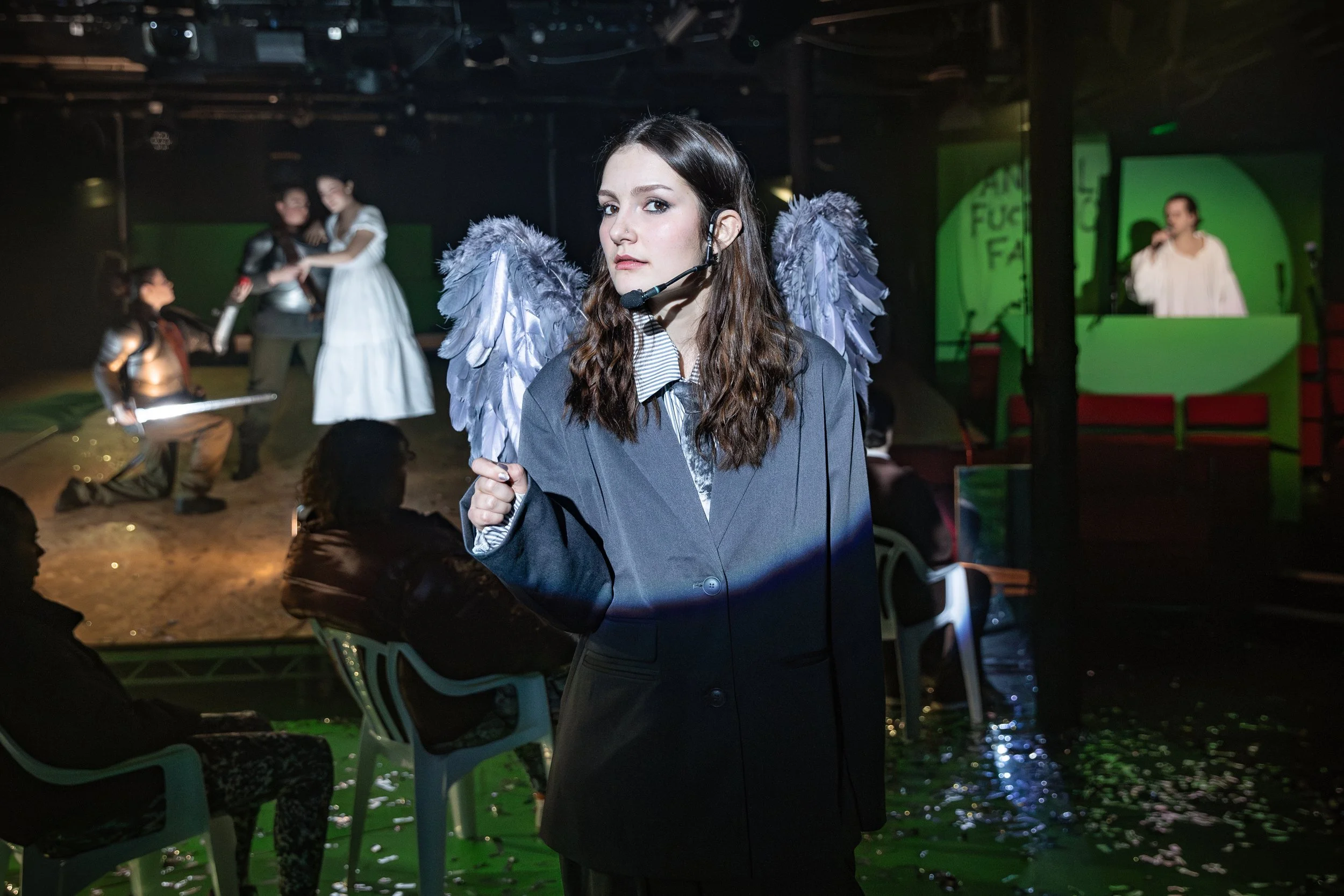 Hugo Dodsworth | Performance Design | A Fairy Story [Animal Farm] | Tobacco Factory Theatres | February 2026 | Lighting Design by Hugo Dodsworth | Photography by Craig Fuller