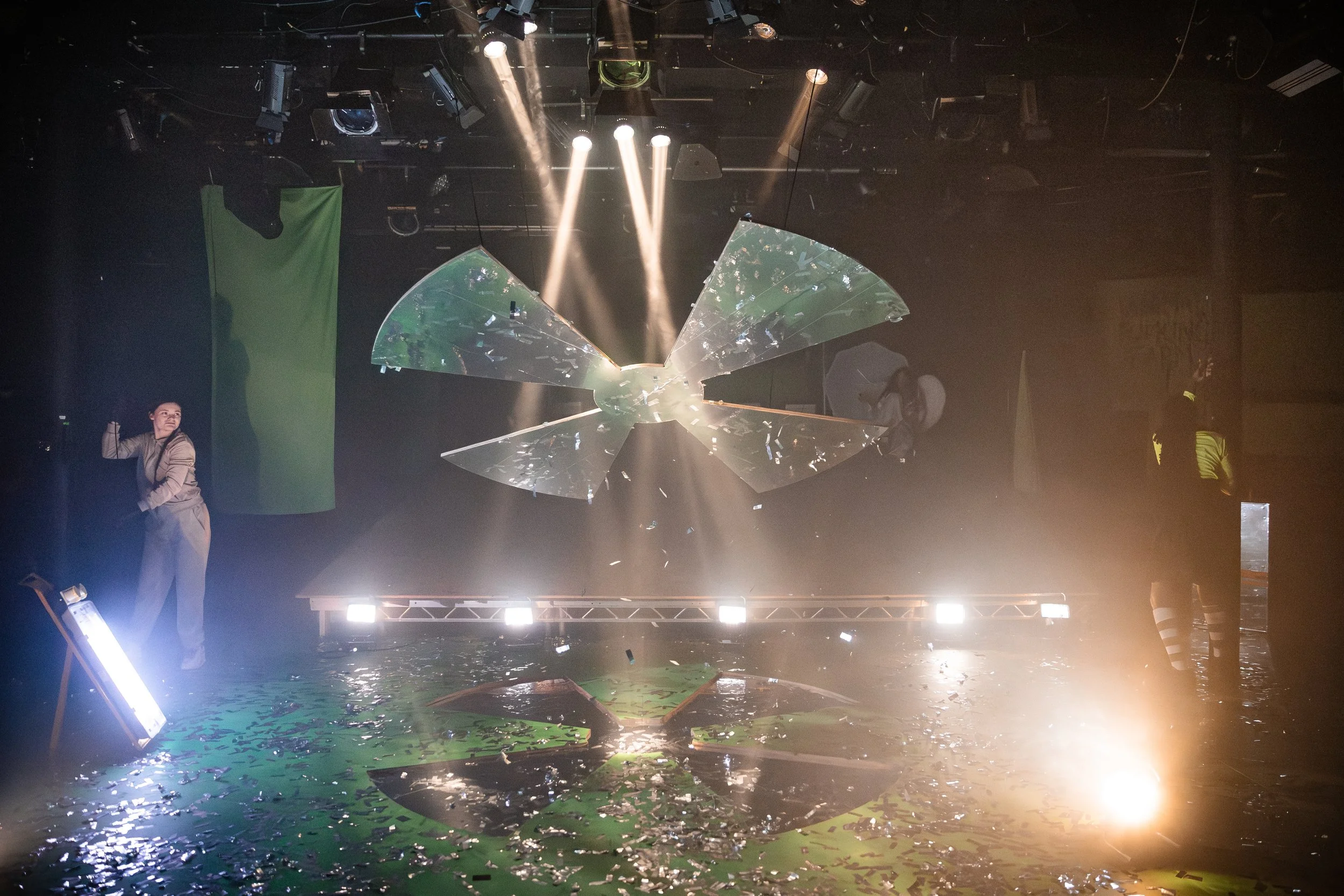 Hugo Dodsworth | Performance Design | A Fairy Story [Animal Farm] | Tobacco Factory Theatres | February 2026 | Lighting Design by Hugo Dodsworth | Photography by Craig Fuller