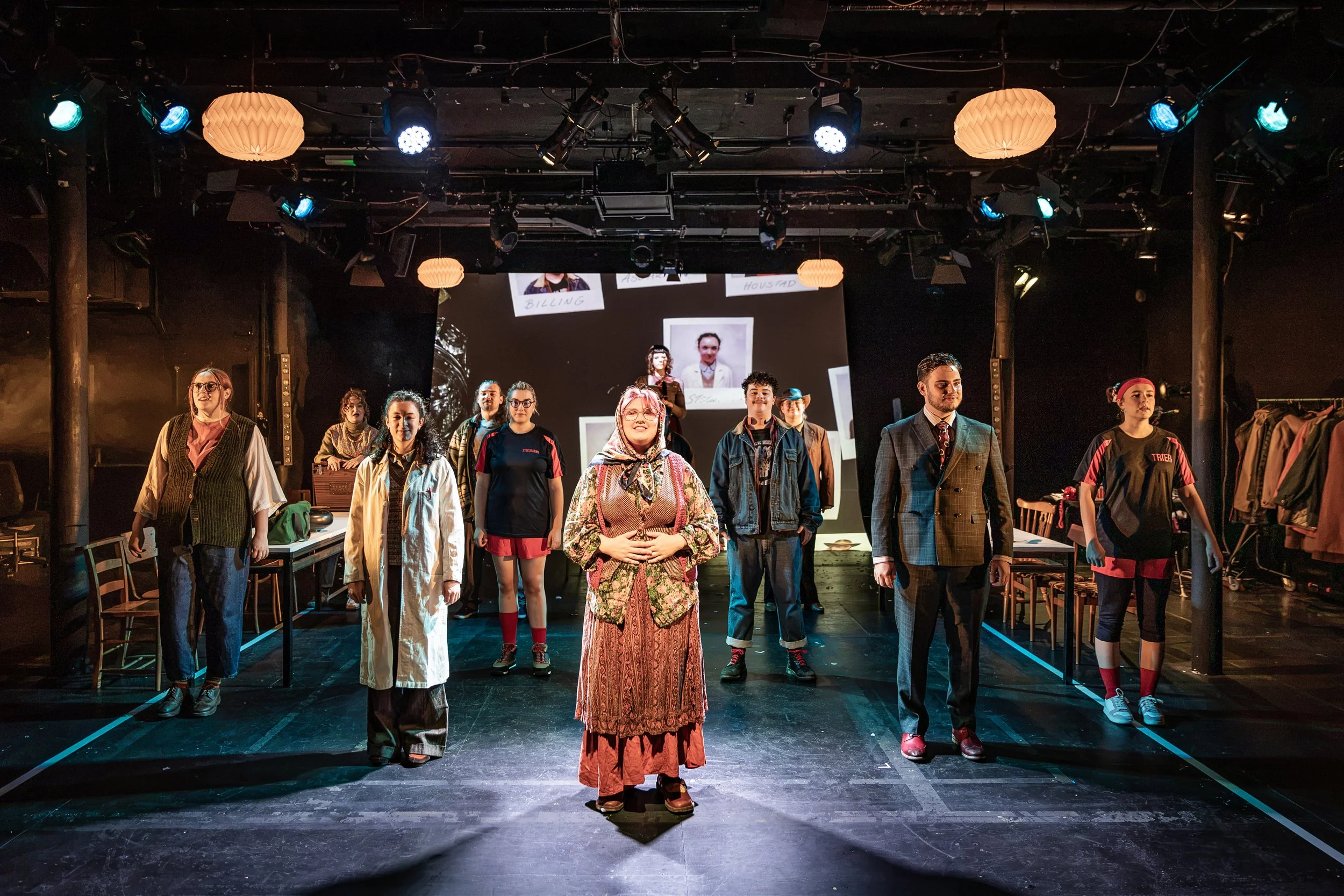 Hugo Dodsworth | Performance Design | ENEMY! | Tobacco Factory Theatres | July 2026 | Video Design by Hugo Dodsworth | Photography by Craig Fuller