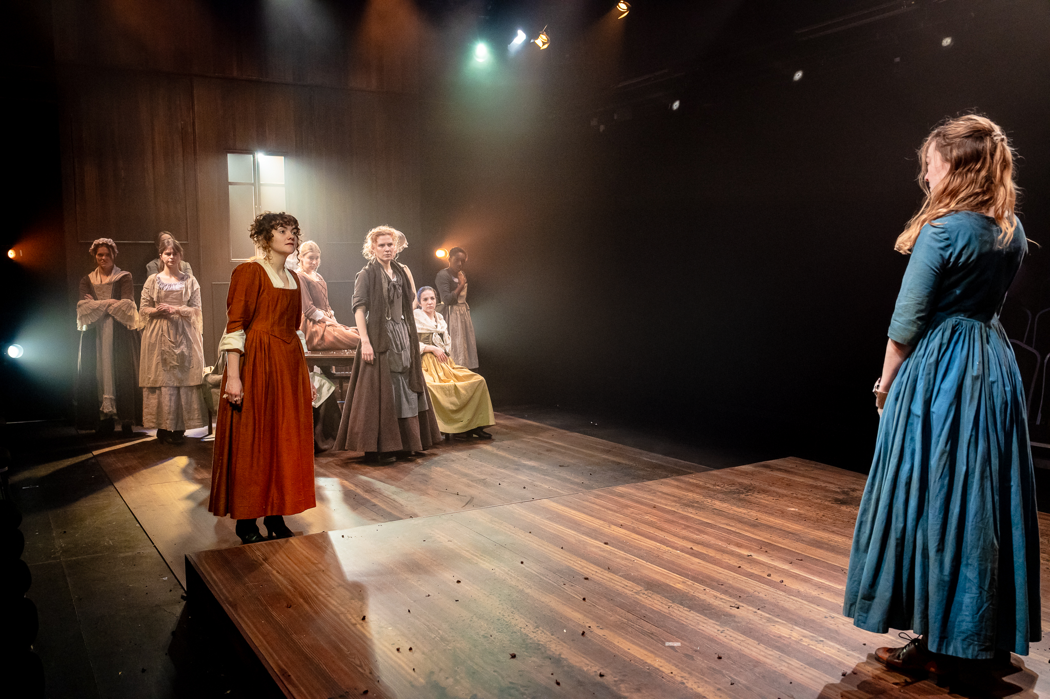 Hugo Dodsworth | Performance Design | The Welkin | Mountview Academy of Theatre Arts | December 2025 | Lighting Design by Hugo Dodsworth | Photography by Steve Gregson