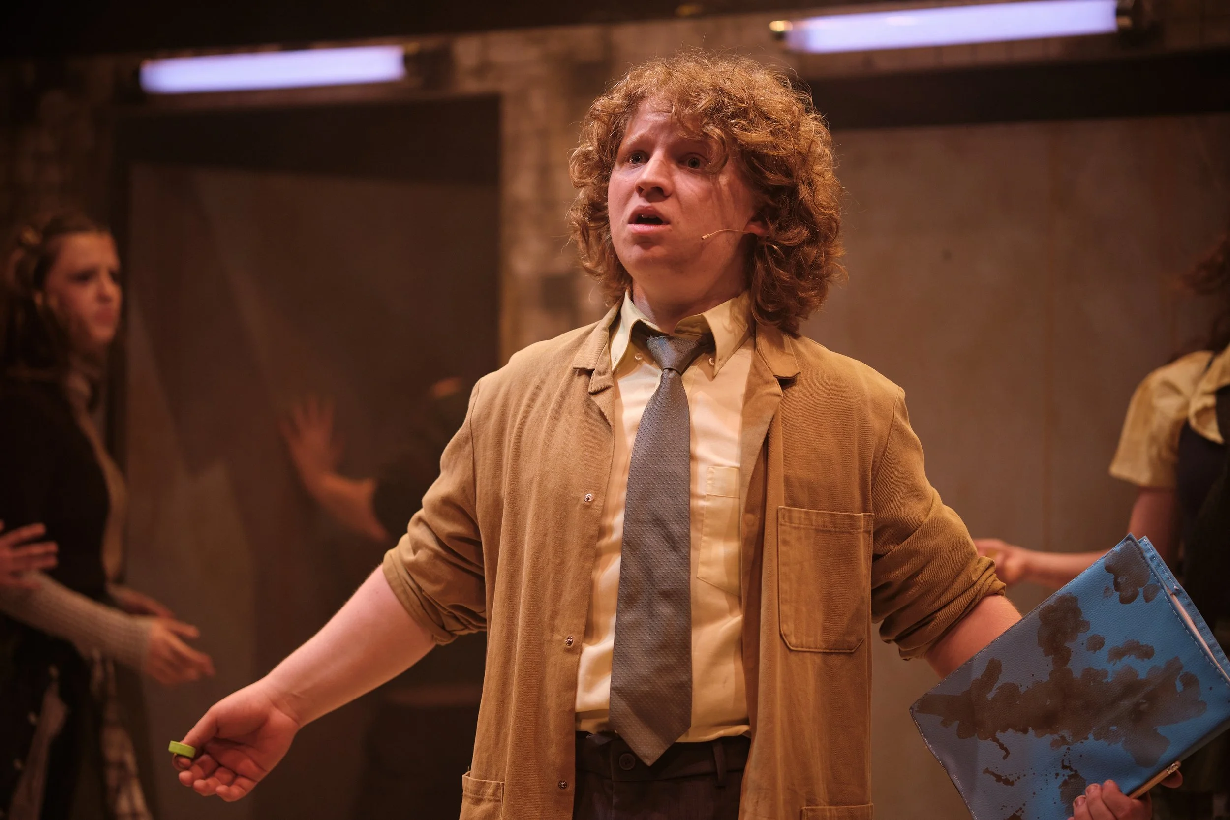 Hugo Dodsworth | Performance Design | Urinetown: The Musical | the egg | May 2026 | Lighting Design by Hugo Dodsworth | Photography by Jack Offord