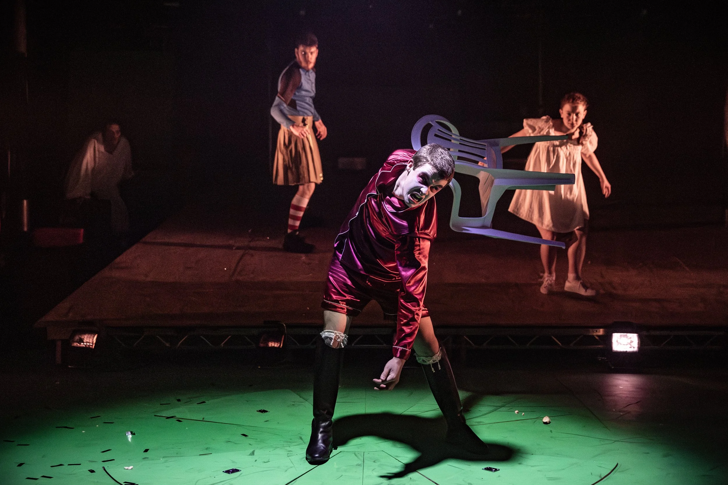 Hugo Dodsworth | Performance Design | A Fairy Story [Animal Farm] | Tobacco Factory Theatres | February 2026 | Lighting Design by Hugo Dodsworth | Photography by Craig Fuller