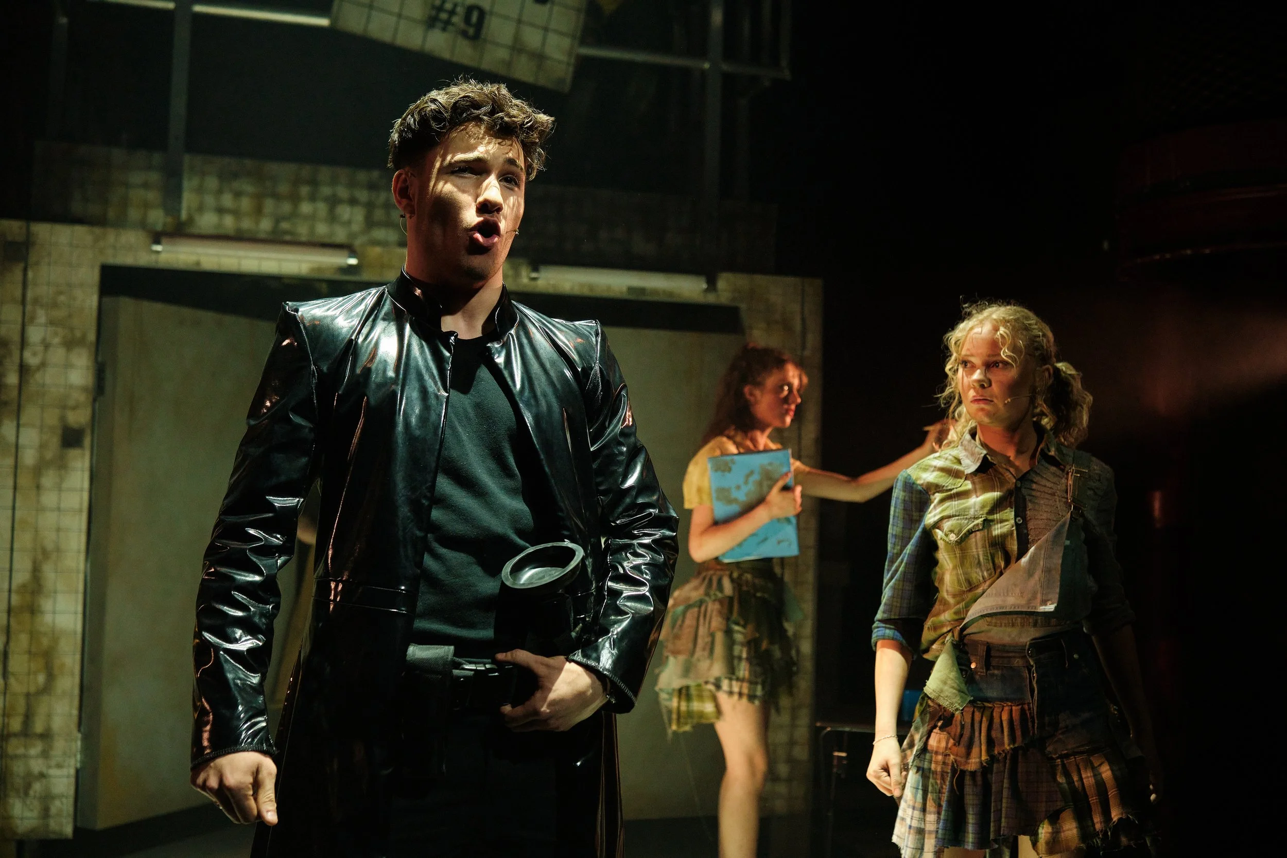 Hugo Dodsworth | Performance Design | Urinetown: The Musical | the egg | May 2026 | Lighting Design by Hugo Dodsworth | Photography by Jack Offord