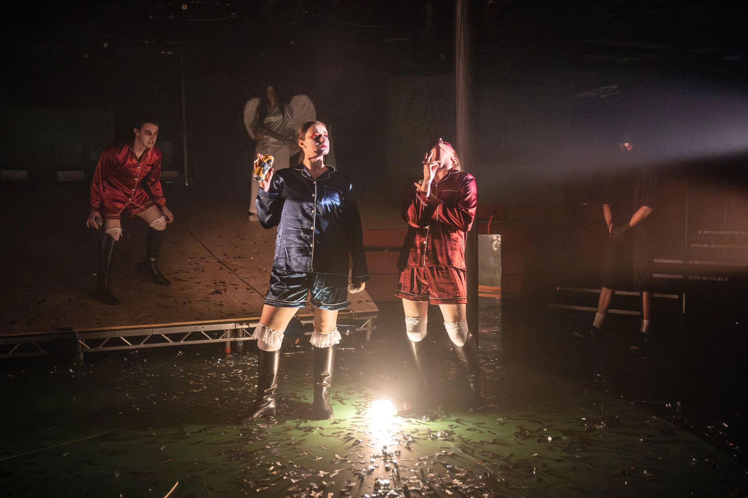 Hugo Dodsworth | Performance Design | A Fairy Story [Animal Farm] | Tobacco Factory Theatres | February 2026 | Lighting Design by Hugo Dodsworth | Photography by Craig Fuller