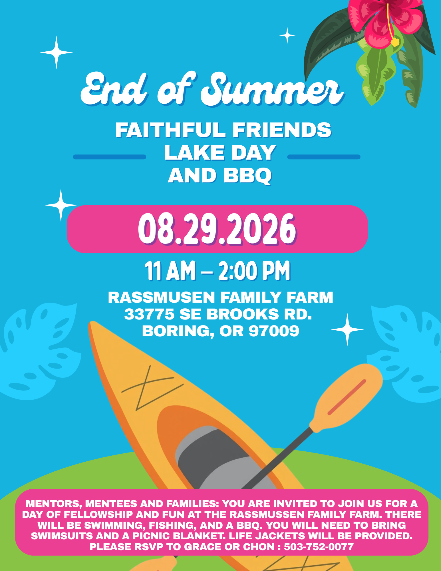 End of Summer BBQ