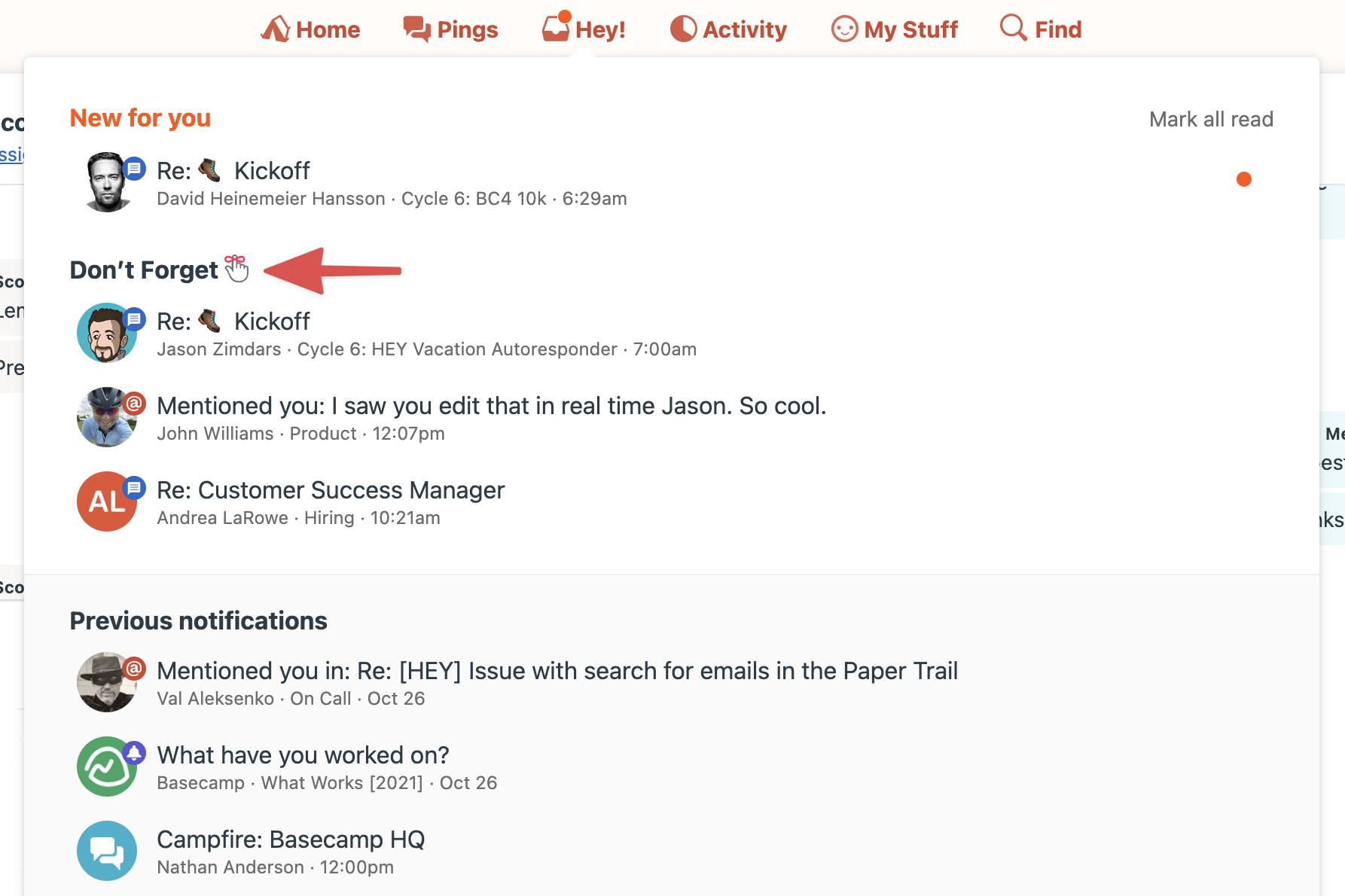 NEW: Repeating To-dos, Don’t Forget, Editing Campfire/Pings, and more