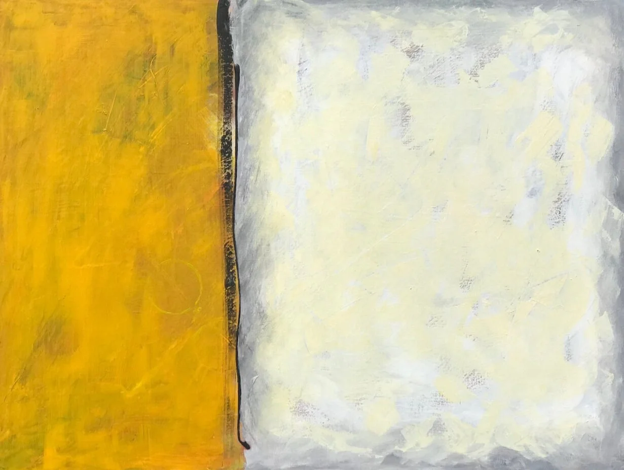 Yellow and White Split Focus