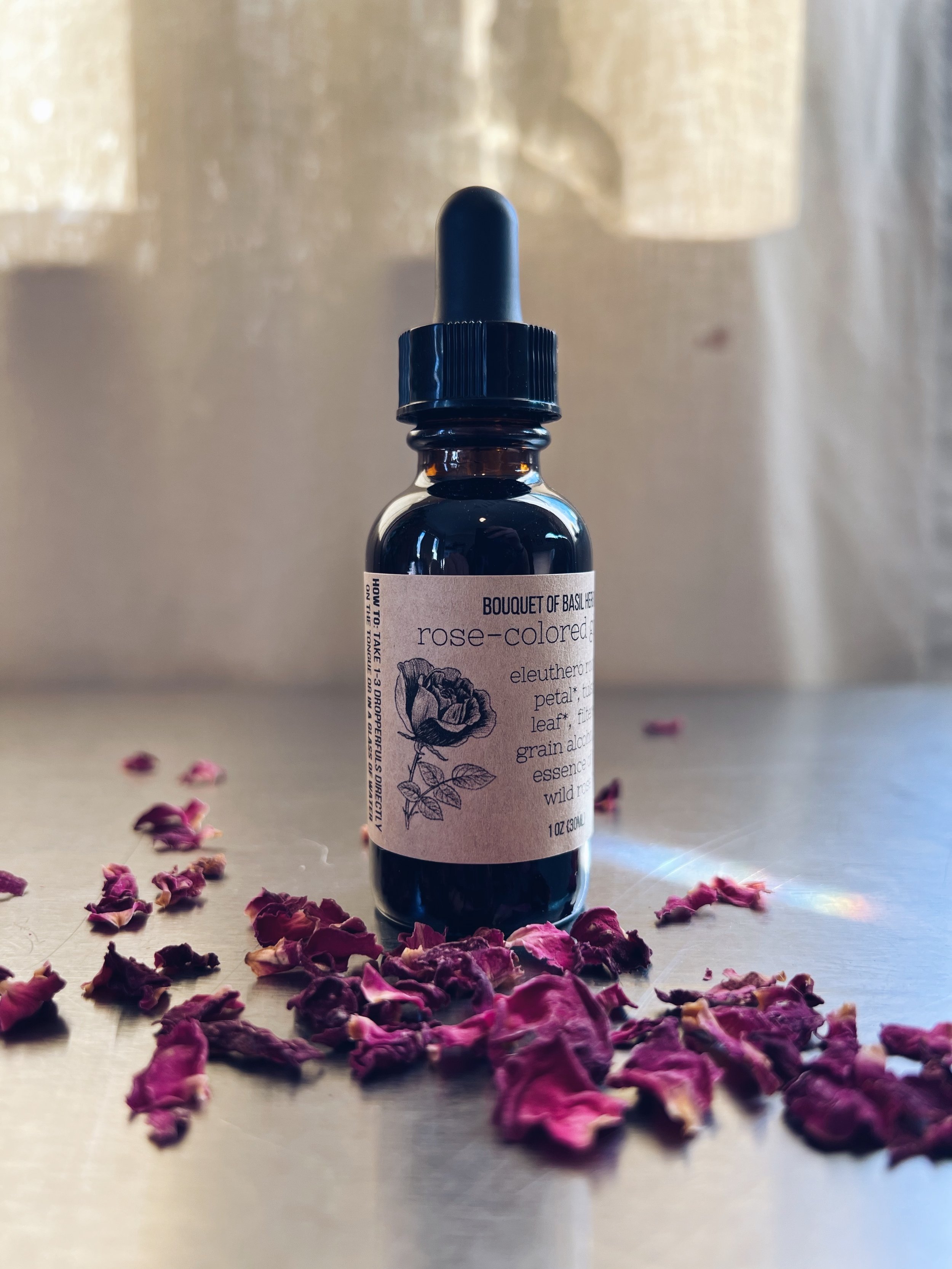 rose-colored glasses tincture