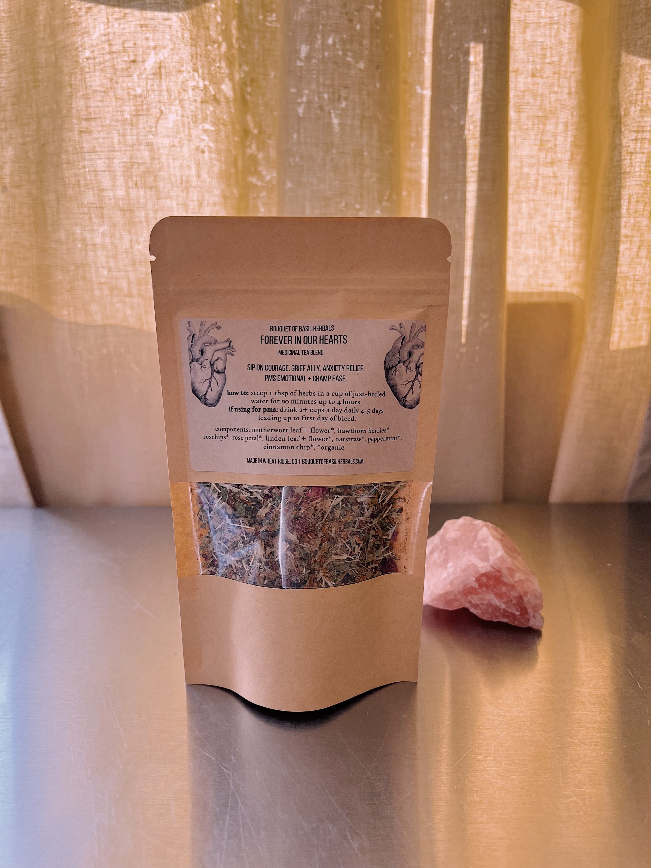 forever in our hearts medicinal tea