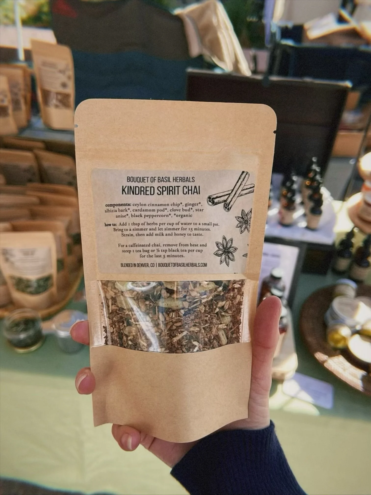 kindred spirit herbal chai