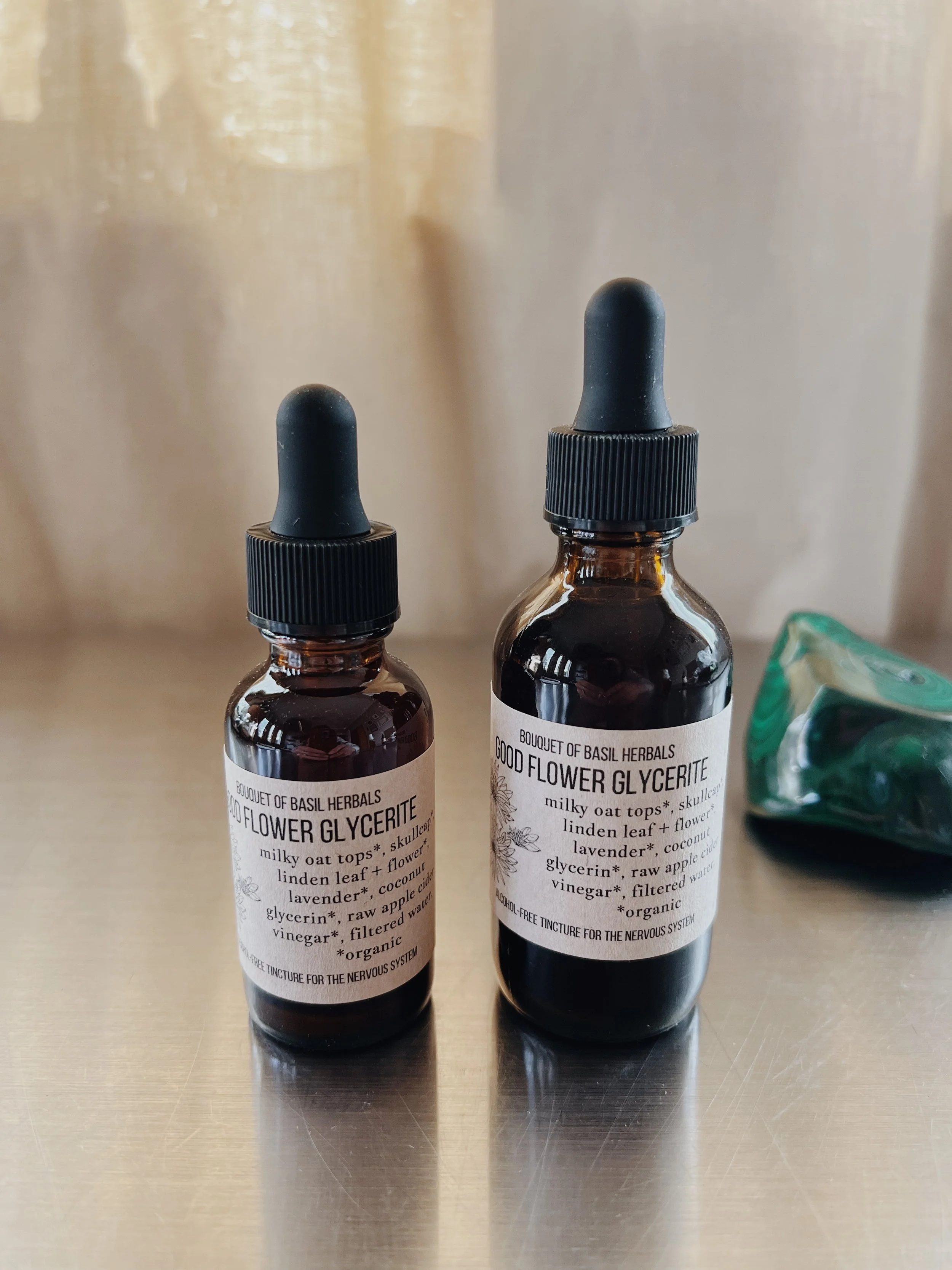 good flower vibes glycerite