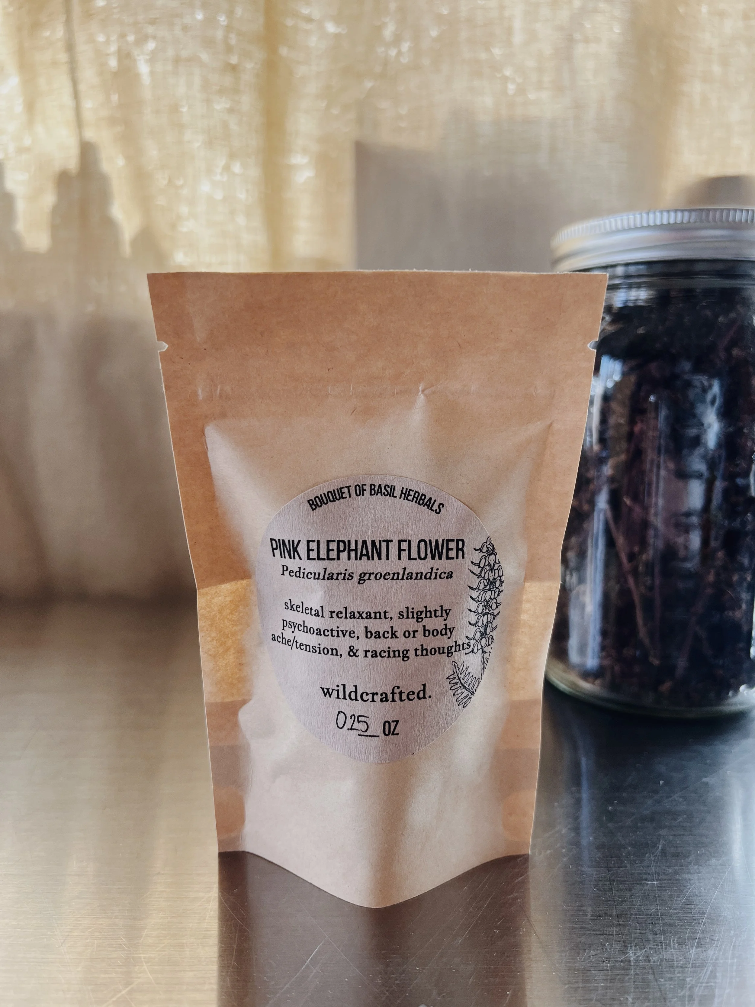 elephant head flower tea