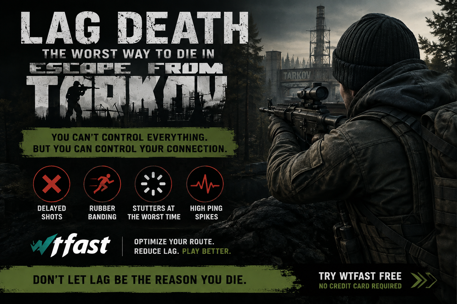 The Worst Way to Die in Escape from Tarkov? Lag. Here’s How to Fight Back.