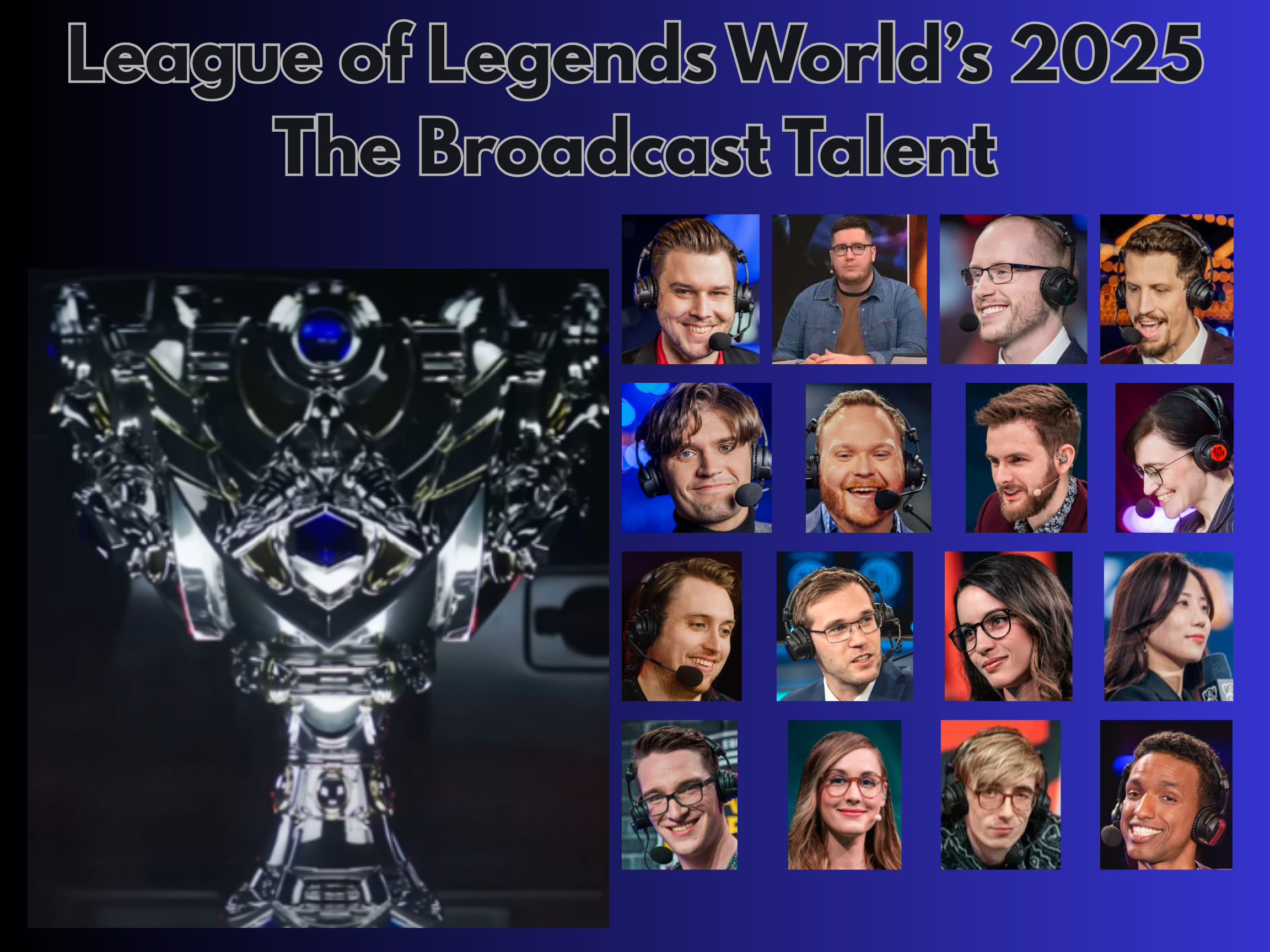 League of Legends World’s 2025 Broadcast Talent — WTFast Blog