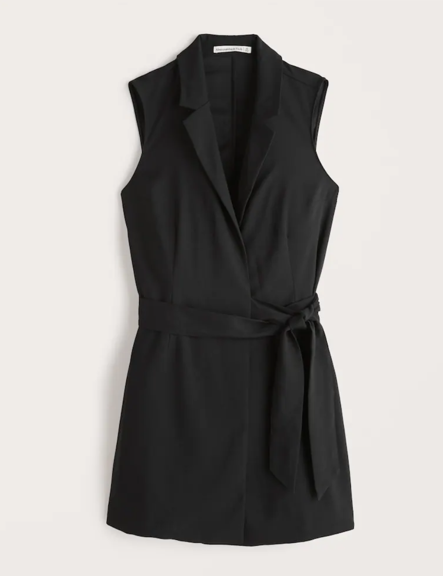 BLAZER VEST MINI DRESS