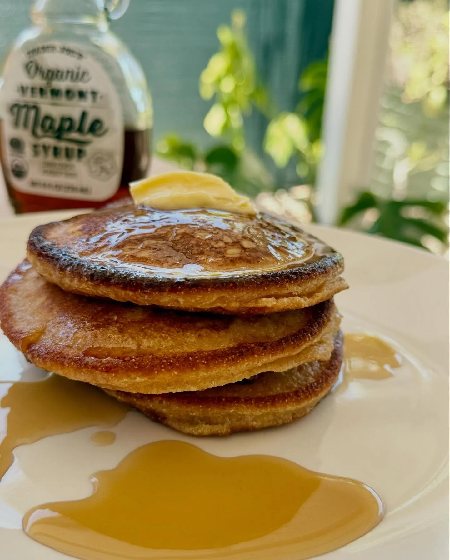 While we&rsquo;re on the subject of freshly milled organic pancakes 🥞💕&hellip; these are absolutely incredible. 100% organic 100% delicious. Its our WHOLE new look on whole wheat 🌾🥞💕Perfect for Saturday family breakfasts, or a special gift of sw