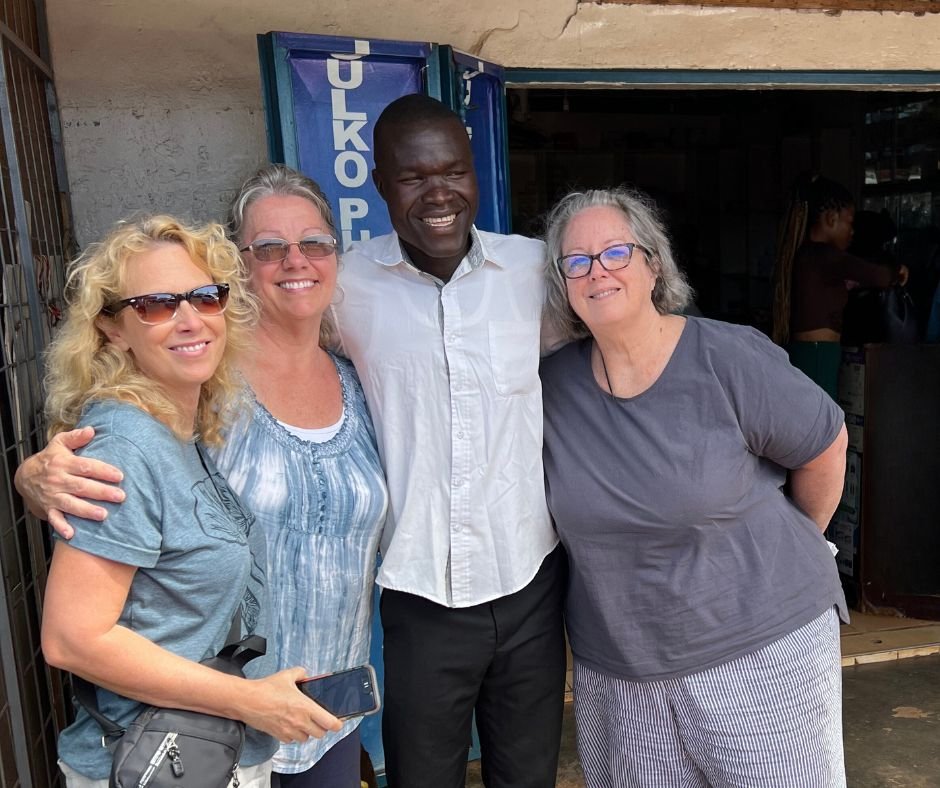 We ran into this VOH alum in 
Bweyale.  Erick is now pastoring a church near
our Bweyale Village and starting a family of his 
own. It's so exciting to see our gradates 
impacting their communities for Christ.