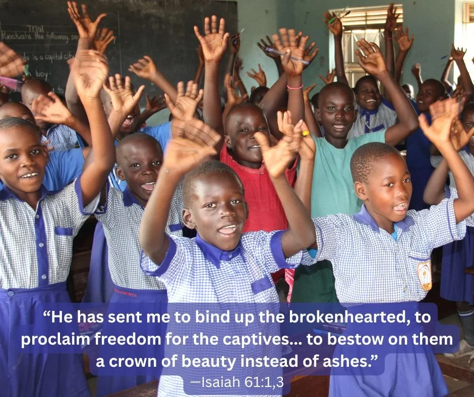 😍 What a beautiful exchange. 
We&rsquo;ve seen lives once marked by suffering now 
shine with healing, joy, and future. This is the 
Gospel in motion&mdash;beauty instead of ashes, 
freedom instead of fear.

#scripturesunday #FaithInAction #hopeanda