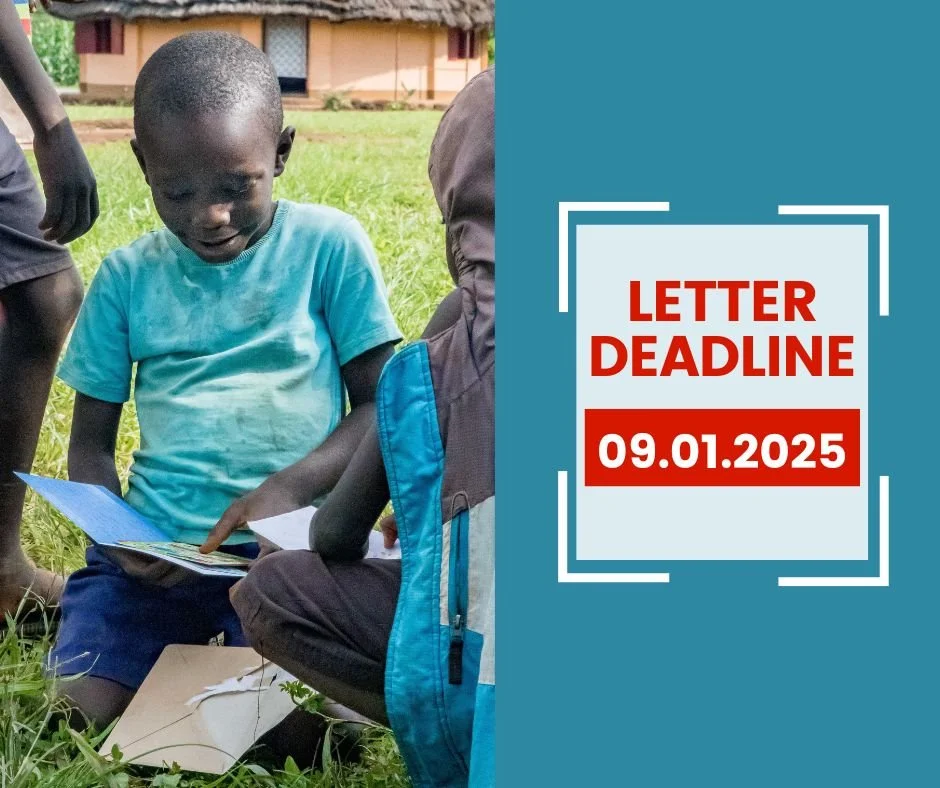 ✉️✨Last Mail Day of 2025✨✉️
This is your final chance this year to send love 
and encouragement to your sponsored child or 
penpal. 💛 Your words mean the world&mdash;
reminding them they are cherished, prayed for, 
and never forgotten.

📅 Deadline: