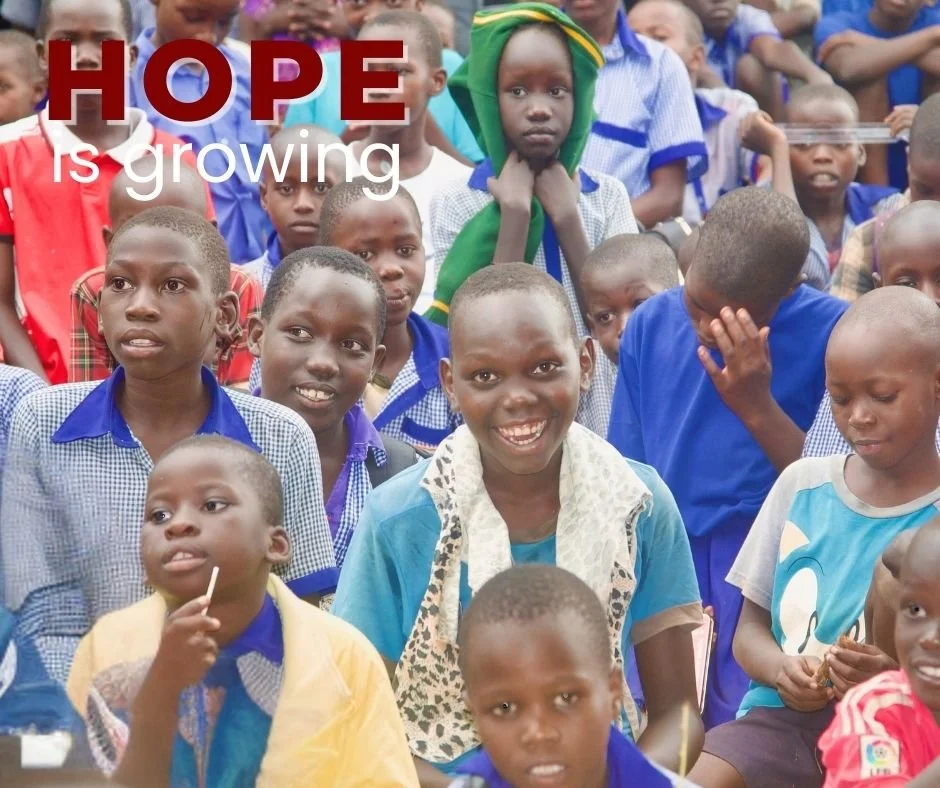 So grateful as we head into the 
final days of the year. 💛 Every gift given right 
now is doubled&mdash;bringing twice the hope to our 
children. Link to give in bio.