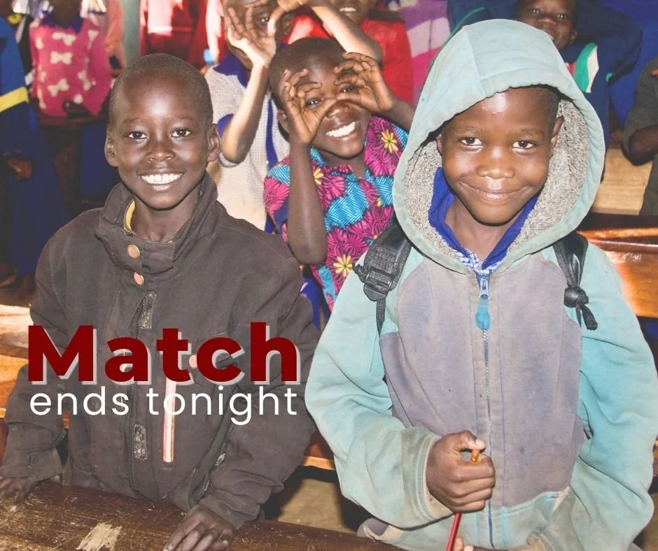 Today is the final day. Every gift 
given before midnight is doubled&mdash;bringing 
twice the hope to our children. 💛
👉 Give at the link in our bio