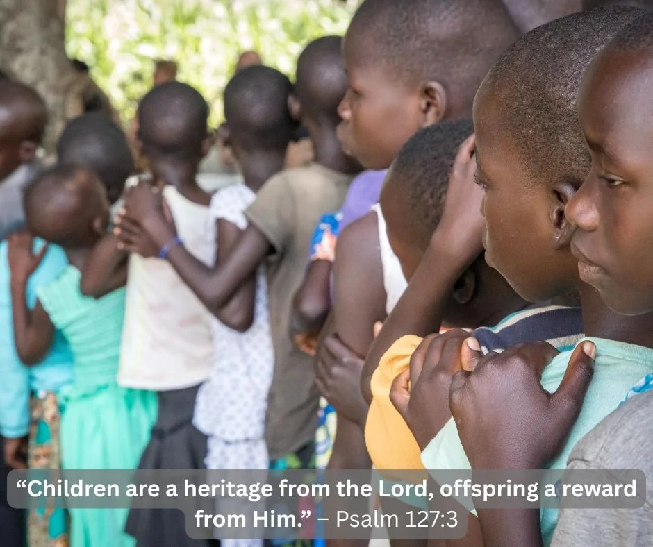 &ldquo;Children are a heritage from the Lord, offspring a reward from Him.&rdquo;
 &ndash; Psalm 127:3