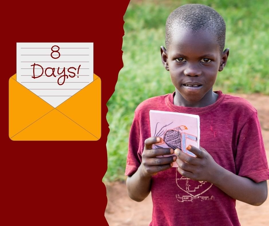 Mail Day deadline is only 8 days away 💌

Mail or email your letter to  us to arrive by February 
20th. Details + tips here:
👉 villageofhopeuganda.com/sponsor-write

If you&rsquo;re a child sponsor or penpal, your letter means 
more than you know &m