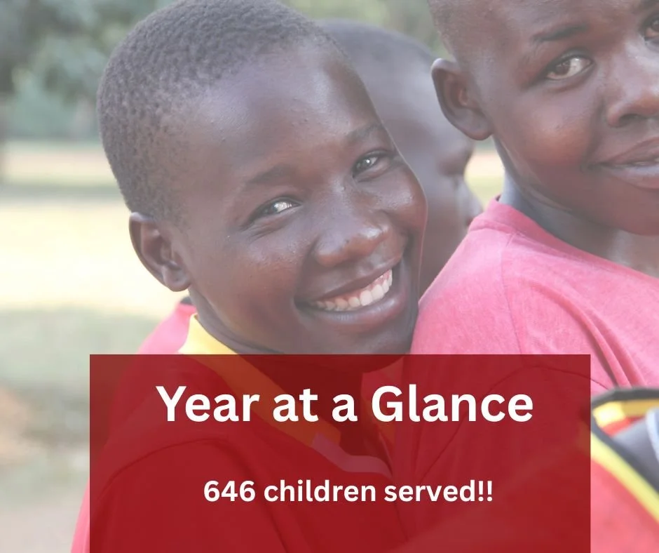 ✨ 2025 &mdash; A Year at a Glance ✨
This past year, 646 students were learning and growing through Village of Hope &mdash; from elementary to university and vocational training.
We celebrated:
🎓 100% of our 46 Primary 7 students passed (highest in o