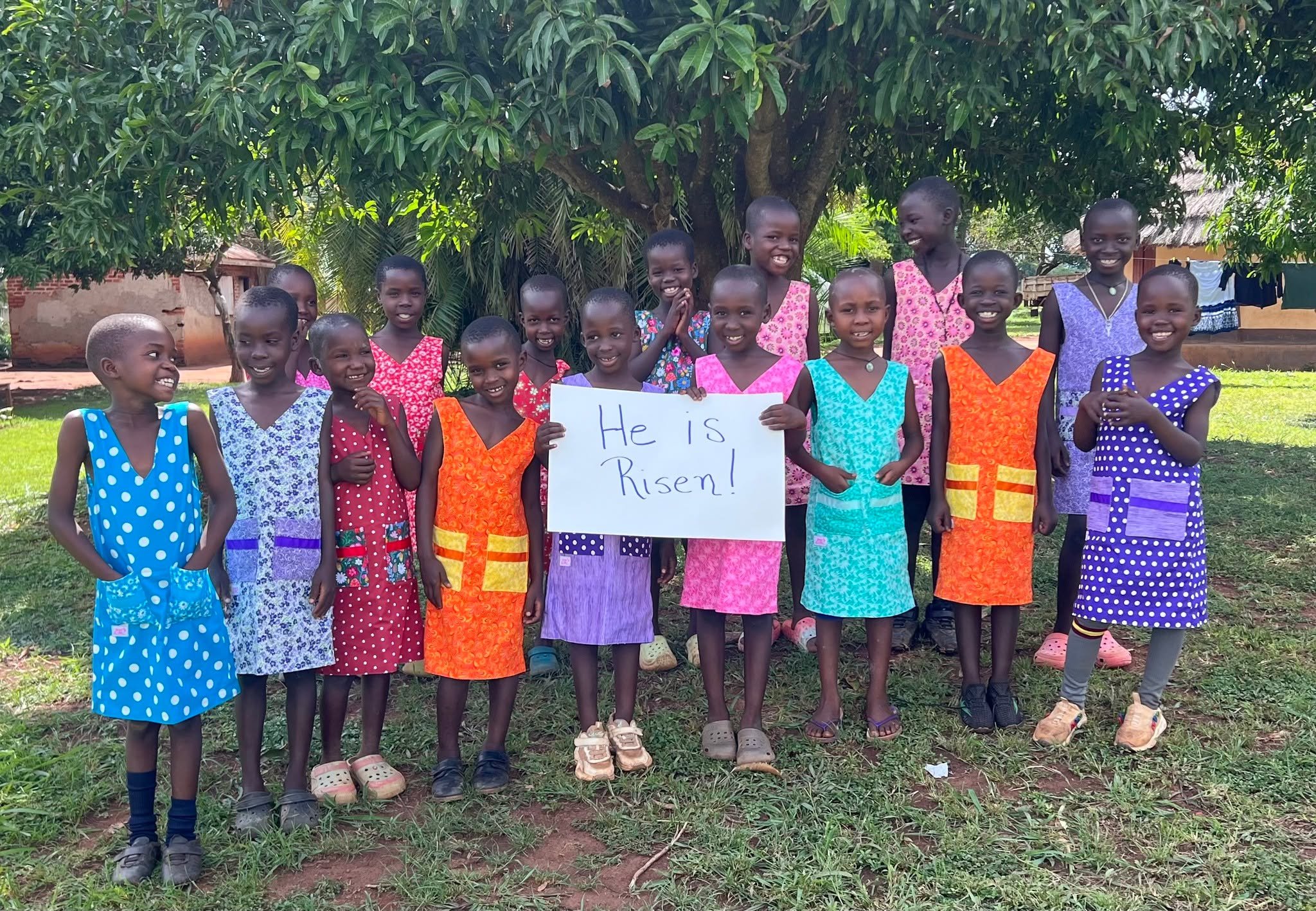 He is Risen! He is Risen Indeed! 
Happy Easter from all of us at Village of Hope Uganda.