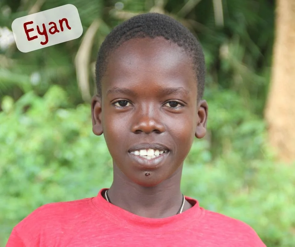 Eyan is 14 years old and has been 
waiting since 2022 for a sponsor. We welcomed him 
 in faith; trusting God would provide someone just 
for him.

He&rsquo;s in 5th grade, loves playing football (soccer), 
enjoys rice and beans, and dreams of becomi
