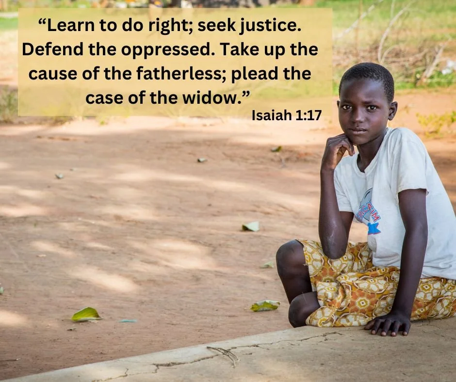 "Learn to do right; seek justice. 
Defend the oppressed. Take up the cause of the 
fatherless; plead the case of the widow."

Isaiah 1:17

 #bibleverse #bible #scripturesundays