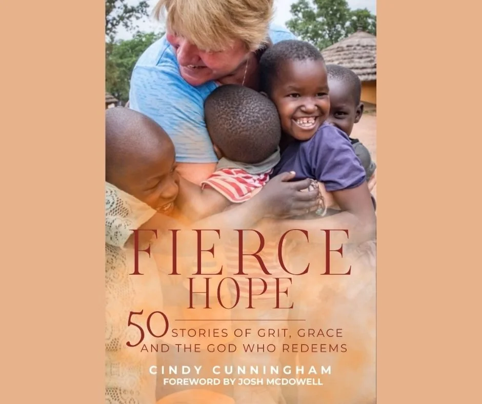"Pain does not have the final 
word, God does"

Pre-sale is open for Cindy's new book, Fierce 
Hope!! In it she shares real stories of 
redemption born out of deep suffering and un-
expected grace. If you need a reminder that God 
still red
