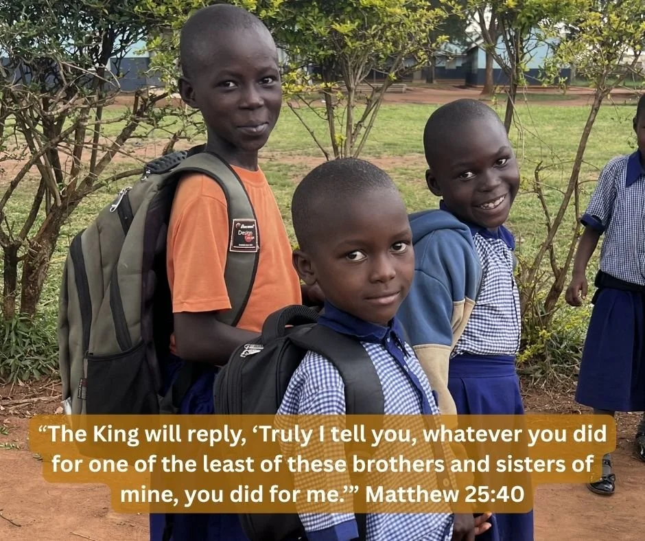 "...Truly I tell you, whatever you did 
for one of the least of these brothers and sisters of 
mine, you did for me." Mathew 25:40

 #bibleverse #bible #scripturesundays #scripture