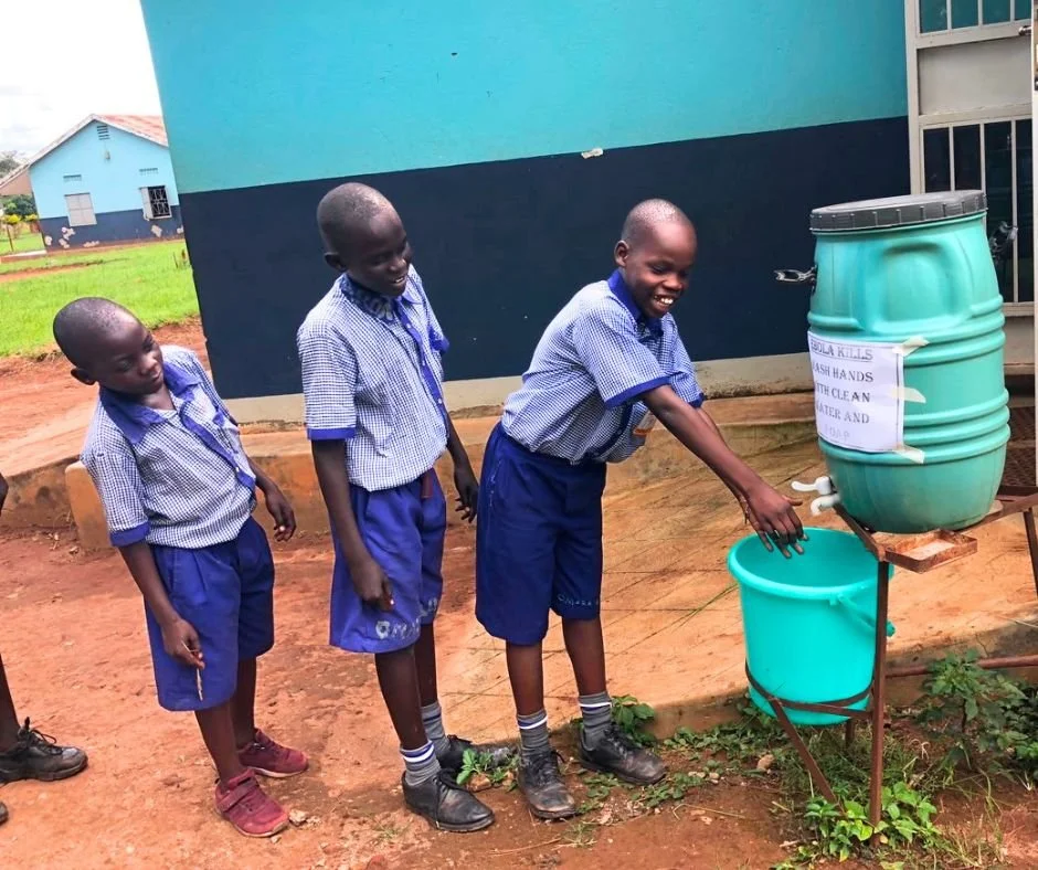 One of our  favorite sights is seeing our children return home to Village of Hope after school break. Last week, the village was filled once again with laughter  and smiling faces as our boys and girls returned.

As a precaution during the Ebola outb