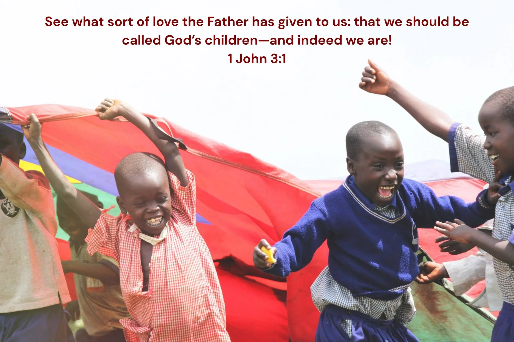Today is National Sons and Daughters Day.

How blessed we are, that we are all sons and daughters of the Most High!