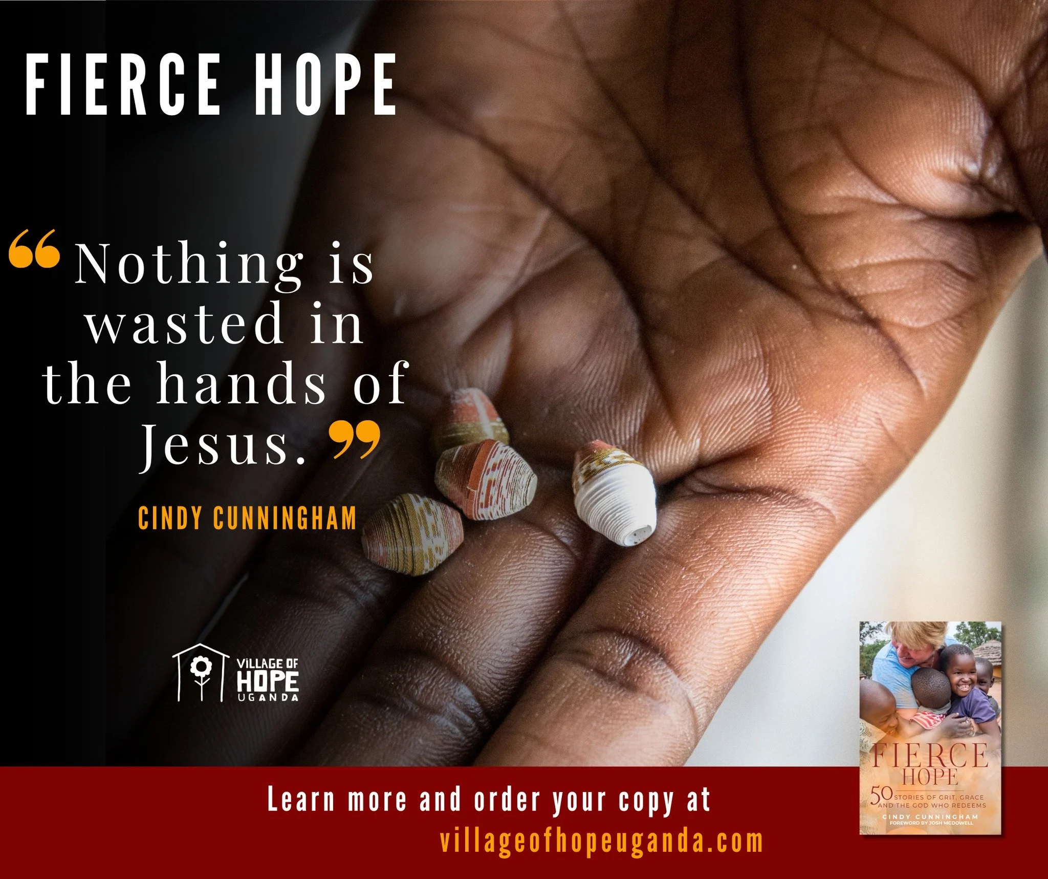 "I am who I am today because of my past. Nothing is wasted in the hands of Jesus."

The power of Jesus' redemption is strong, beyond our understanding. He can take any pain, any situation, any struggle, and turn it into something that glori