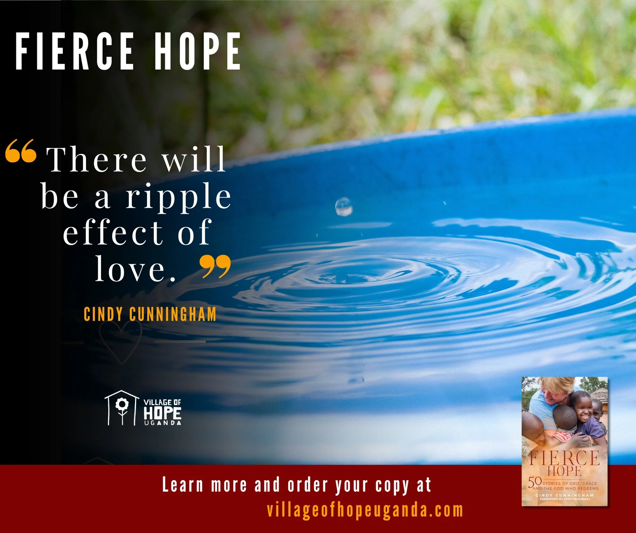 "Memories of the war might never completely disappear from our children's minds, but God's healing power of forgiveness and love transformed all it touched."

#fiercehopebook #villageofhopeuganda