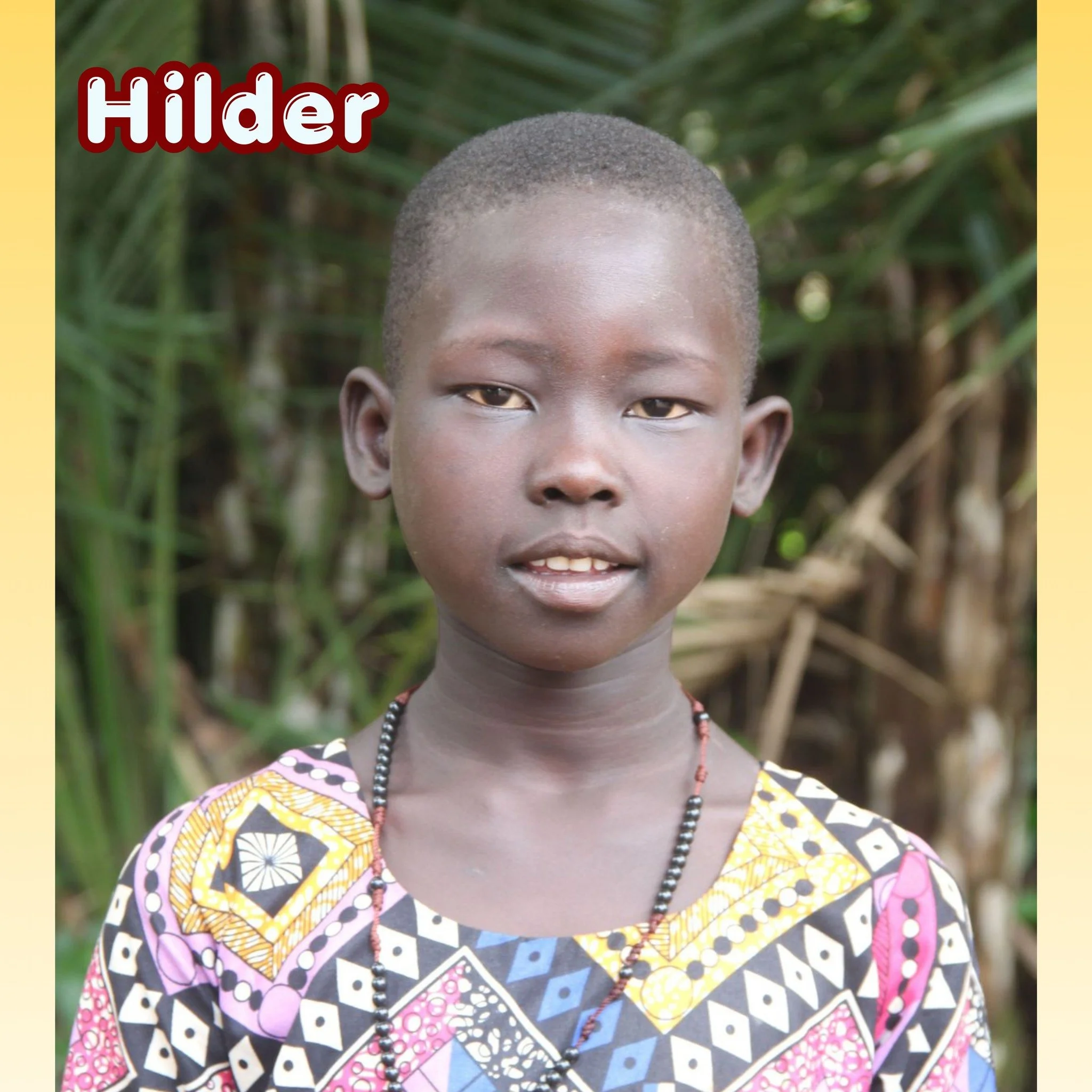 Hilder came to Village of Hope in 2026 with a dream, as many children do. She loves reading and playing games, and her desire to learn has shaped her to want to be a lawyer when she grows up.

It is inspiring to see young children wanting to grow up 