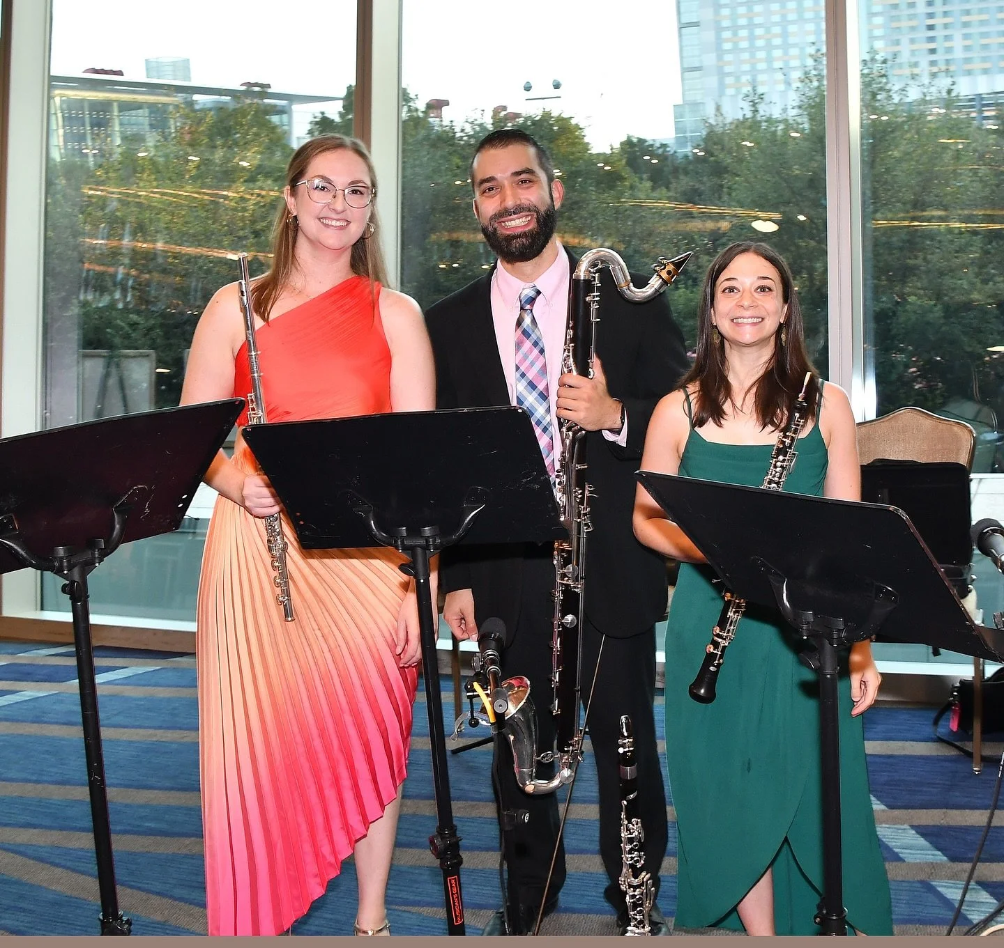 We had a great time performing at the @montrosecenter Out For Good gala a few weekends ago! We&rsquo;ve loved working with this amazing organization over the years and were honored to be a part of the evening 💖

#houstonchambermusic #chambermusichou