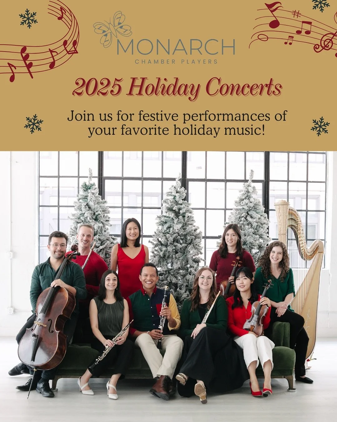 Happy December! ❤️💚

This time of year is our favorite, because we get to visit so many Houston neighborhoods for festive holiday porch concerts! This year, we are excited to be performing in the Somerset Green, Lindale Park, Northside, Southampton,