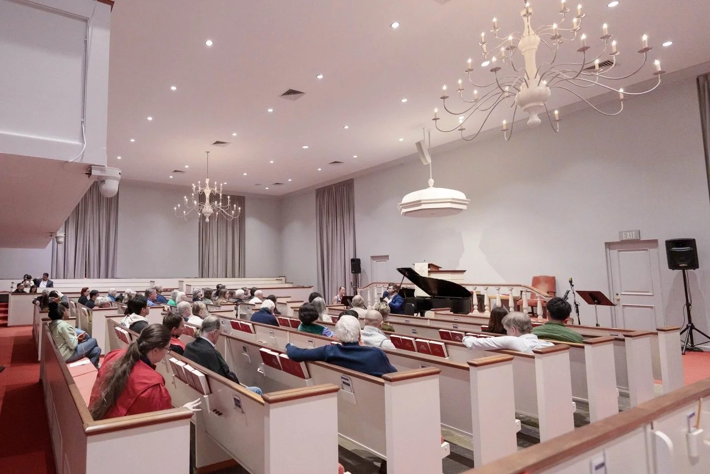 What a great start to the year &mdash; we had an amazing audience out to hear two fantastic performances of the Brahms Trio, alongside works by Farrenc and Schnyder, performed by @rebecca.tobin.44 @davidietz and @chenyvonney. Congratulations and we c