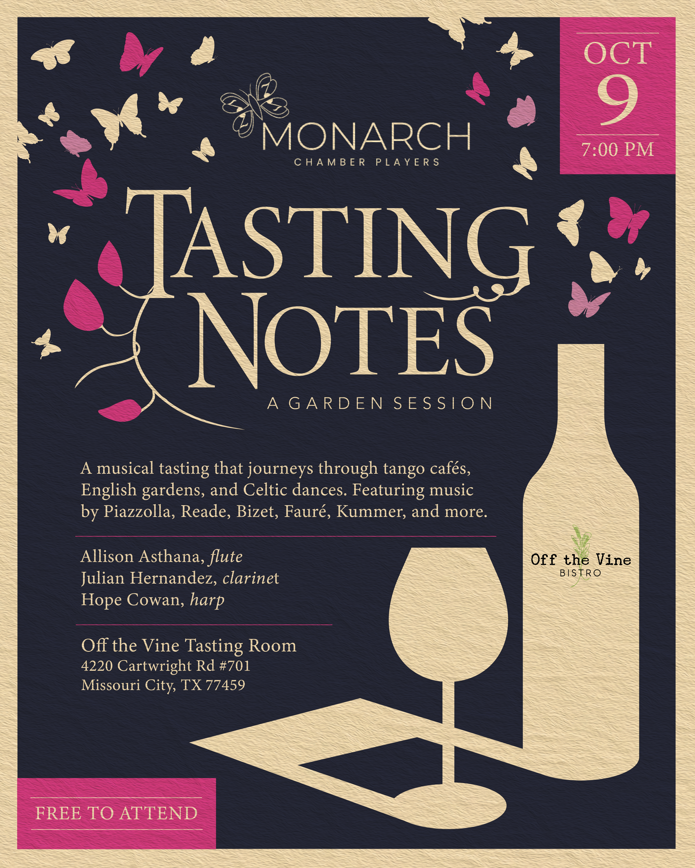 Garden Session- Tasting Notes