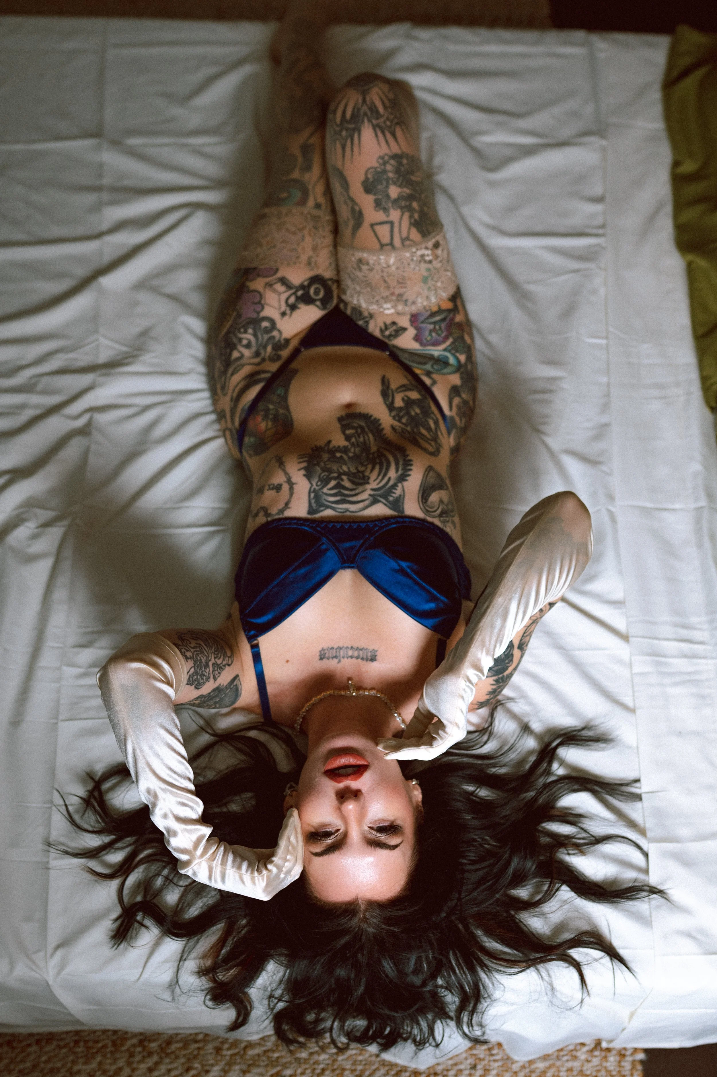 las vegas boudoir photography studio dark and moody