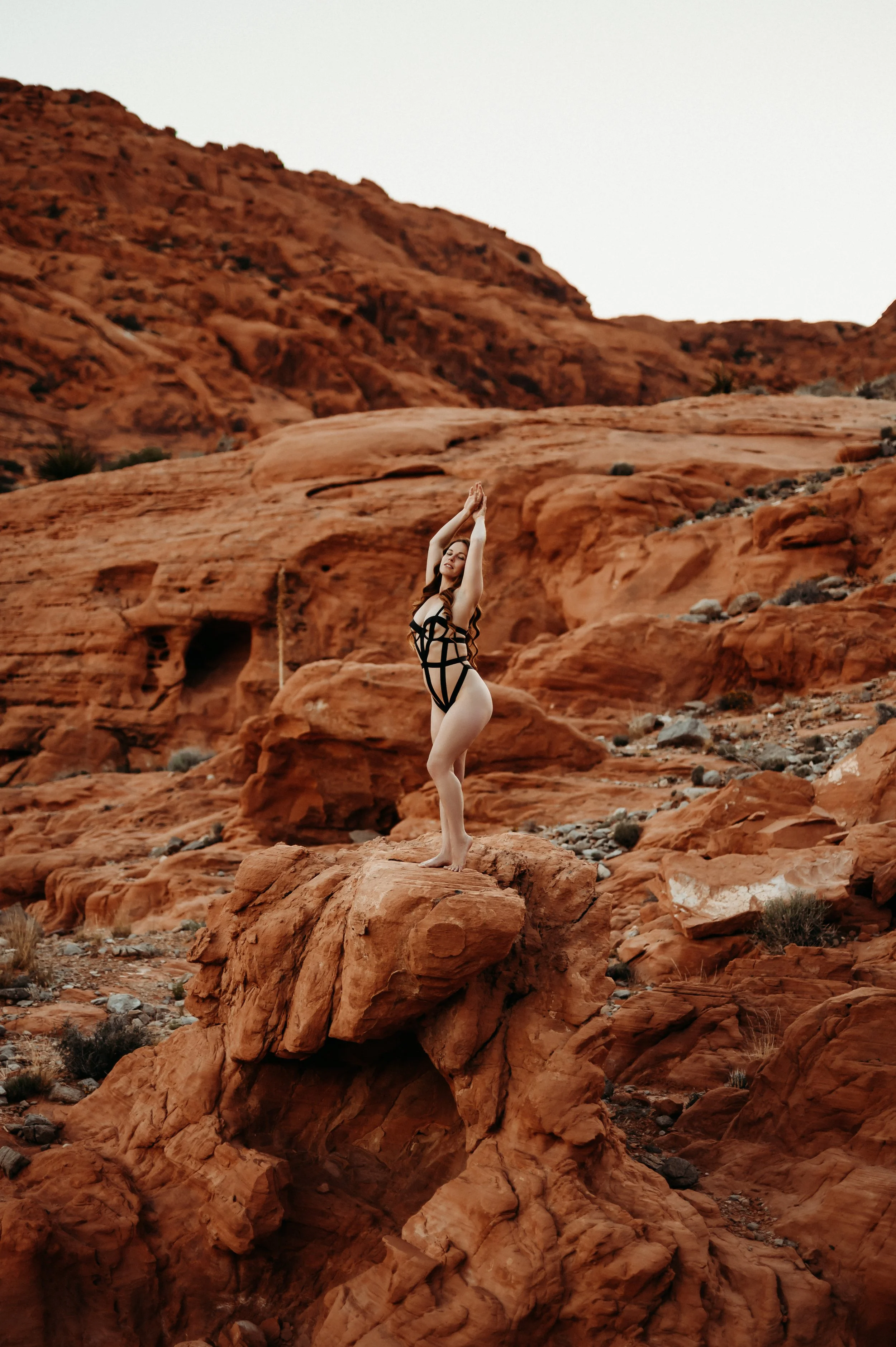 las vegas outdoor boudoir red rocks