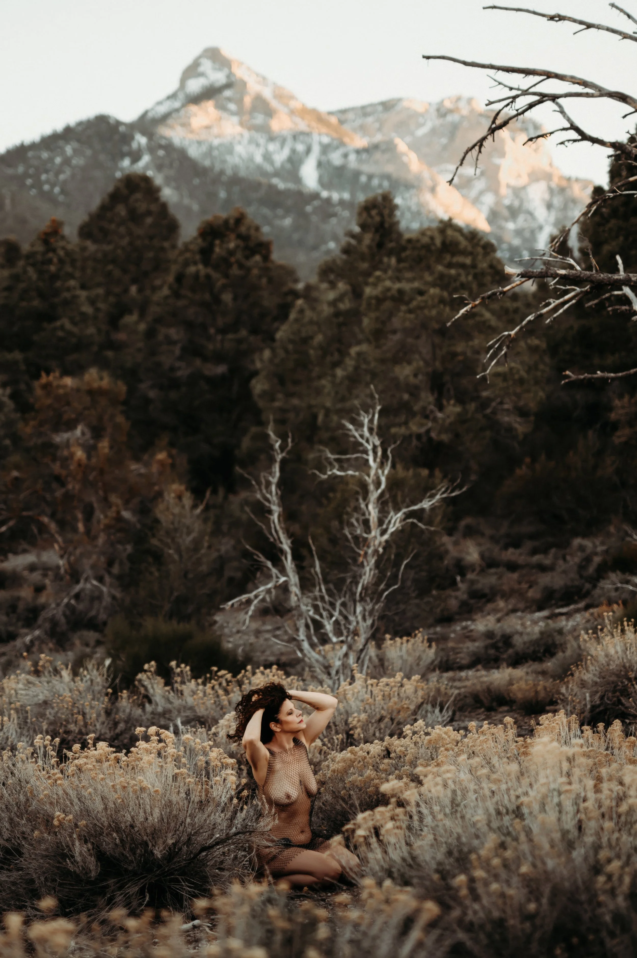 las vegas outdoor boudoir spring mountains